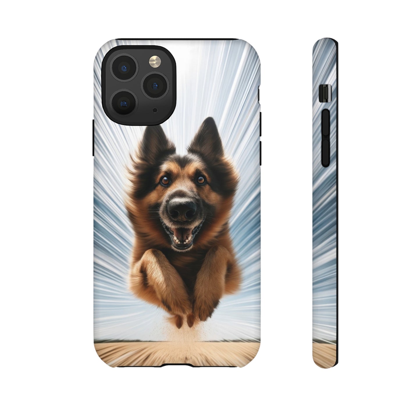 Motion blur German Shepherd Phone Case