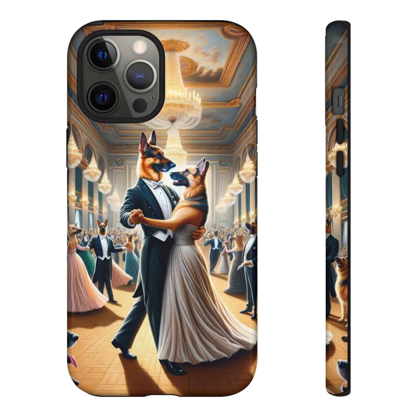 Dancing German Shepherds Tough Phone Case