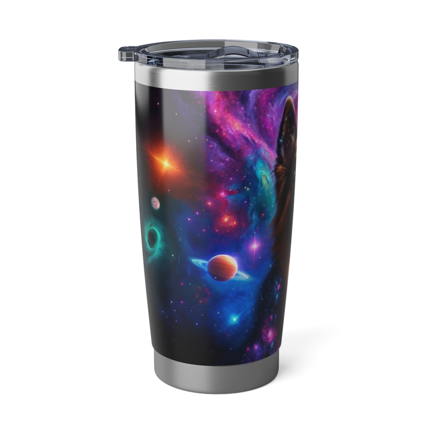 German Shepherd in Space 20oz Tumbler
