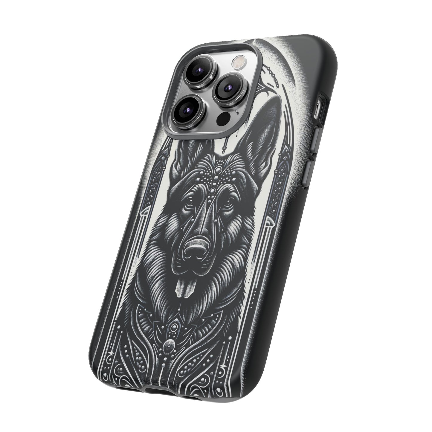 Futuristic German Shepherd Phone Case