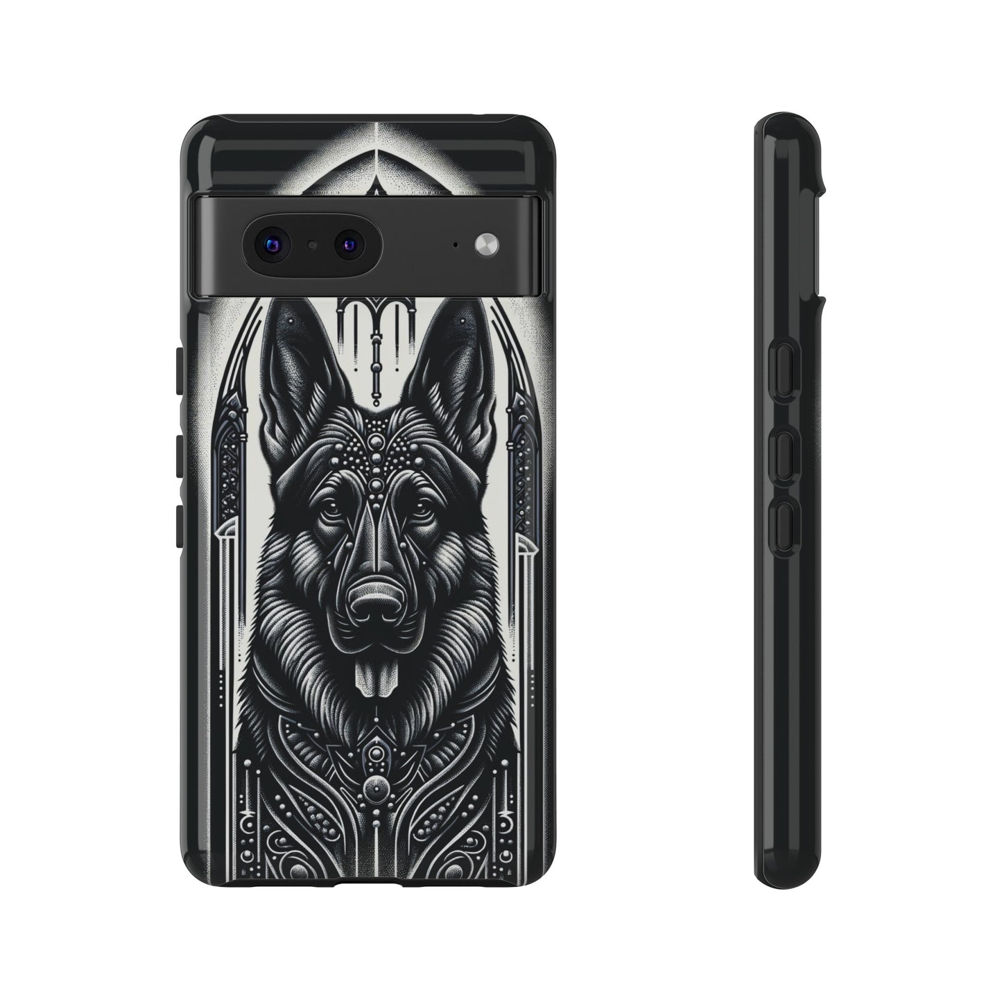 Futuristic German Shepherd Phone Case