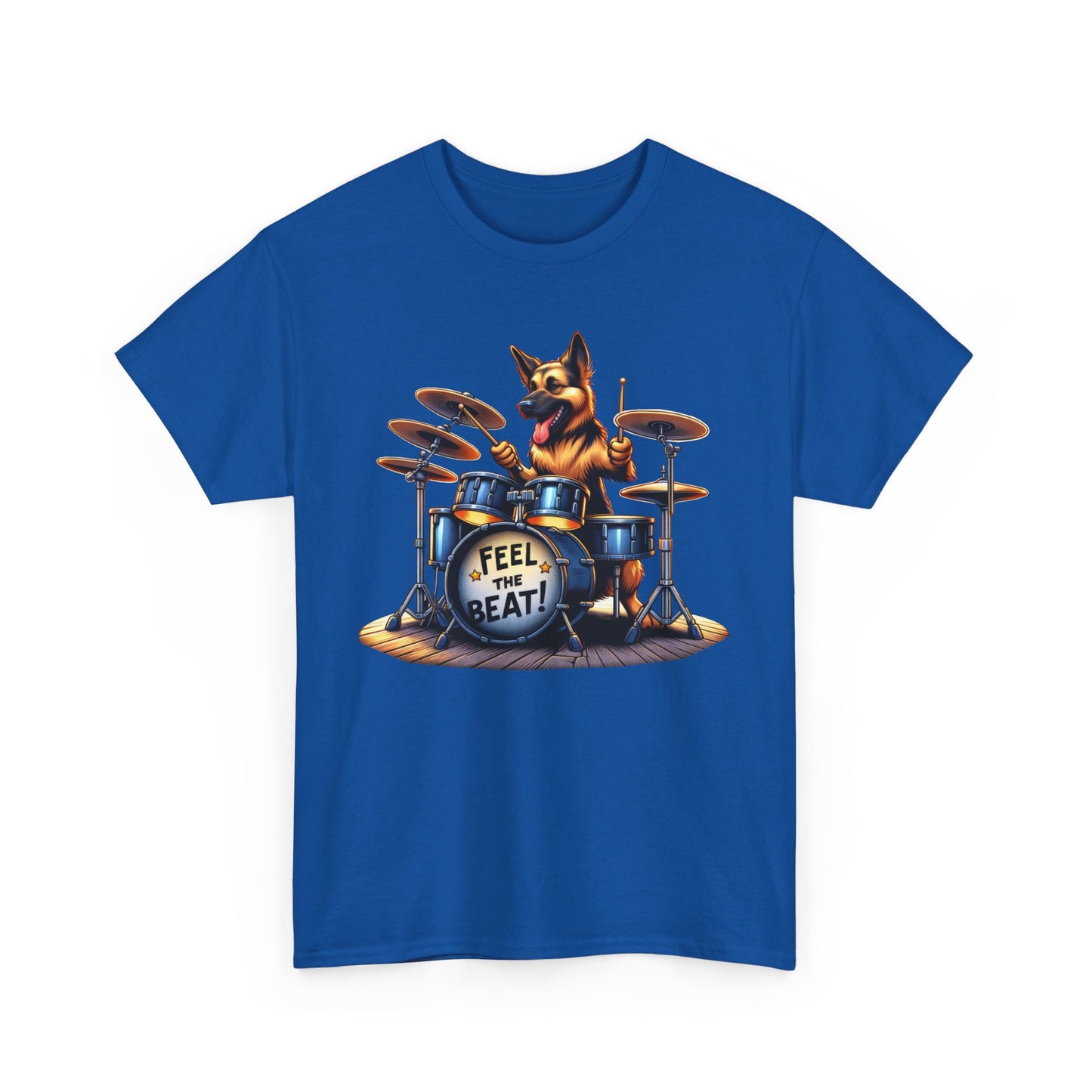 Feel The Beat! T-Shirt (13 colors) (German Shepherd)