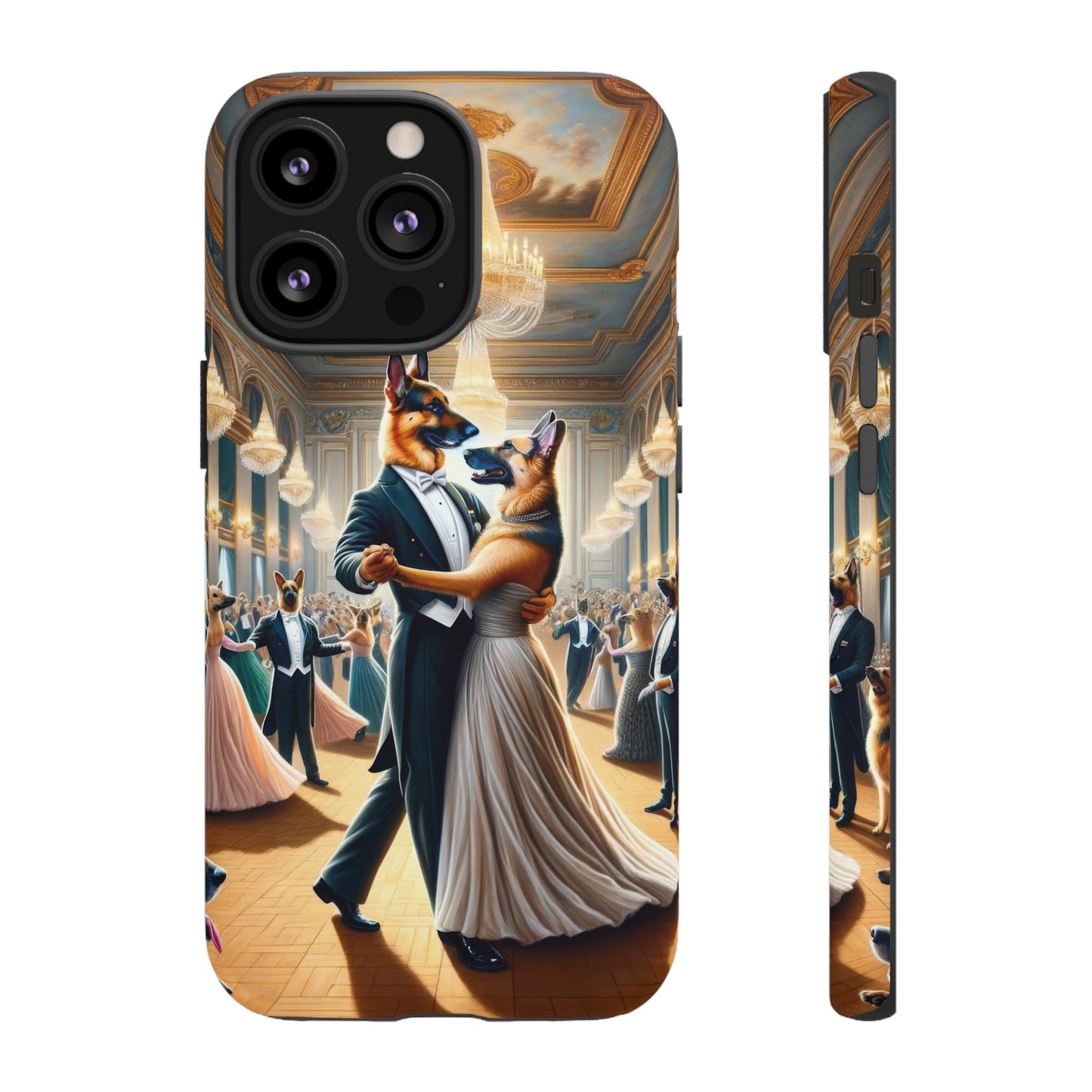 Dancing German Shepherds Tough Phone Case