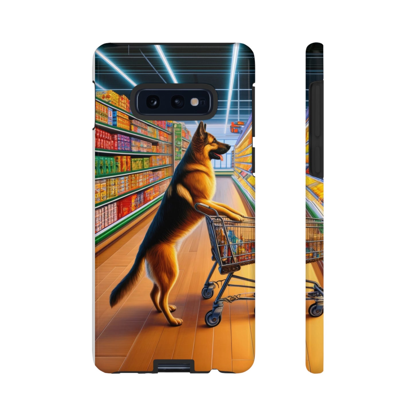 German Shepherd Shopping Phone Case