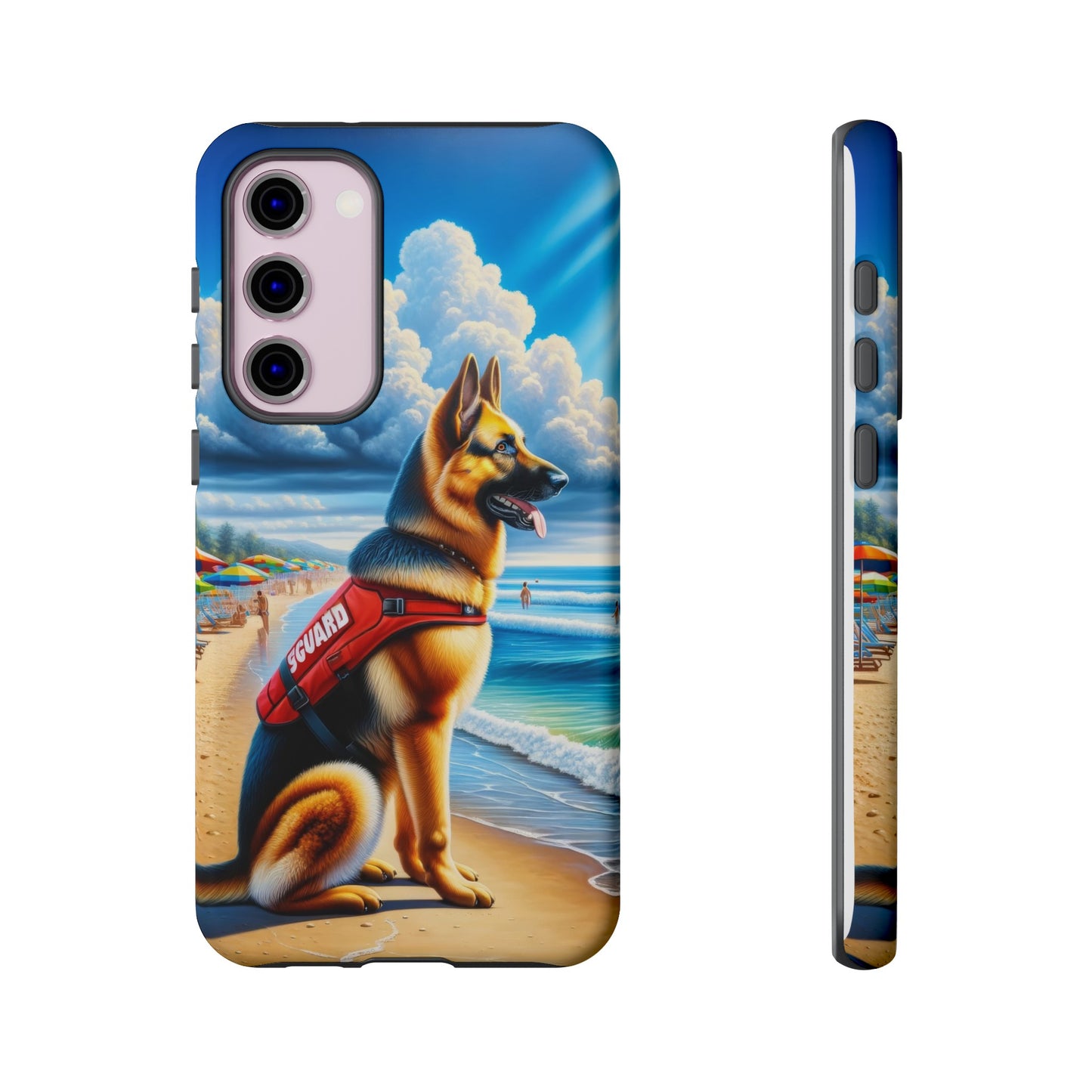 German Shepherd Lifeguard Phone Case