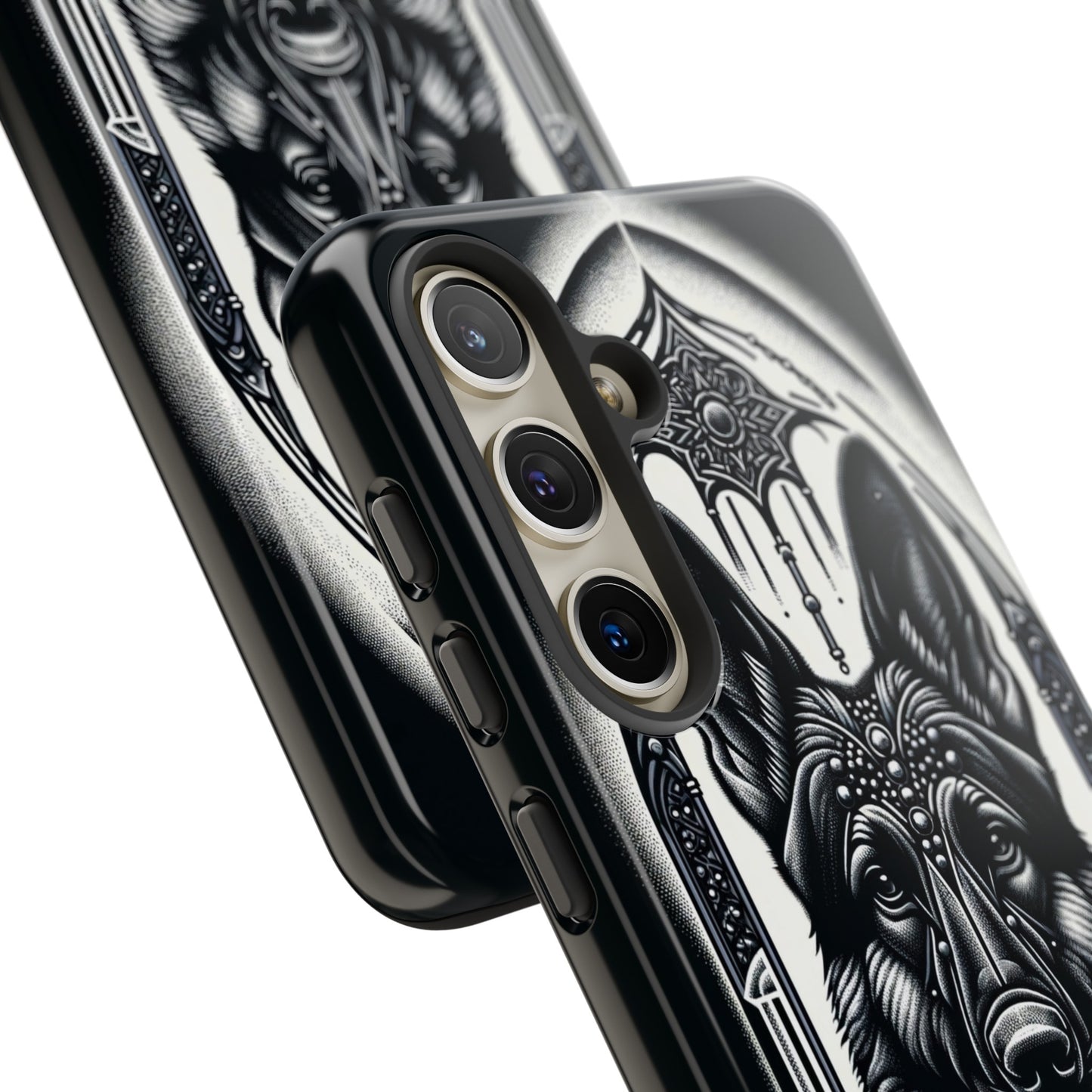 Futuristic German Shepherd Phone Case