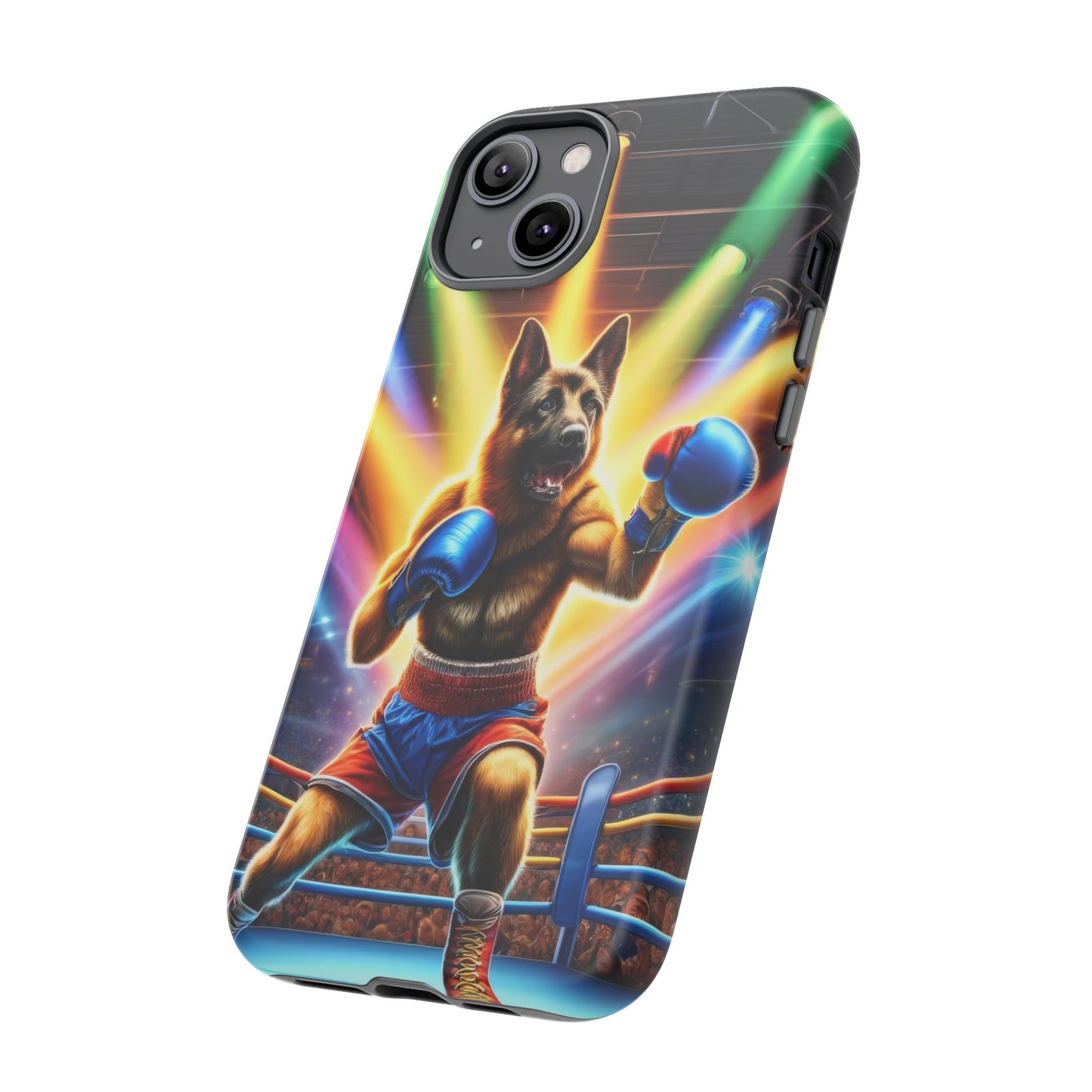 German Shepherd Boxing Phone Case