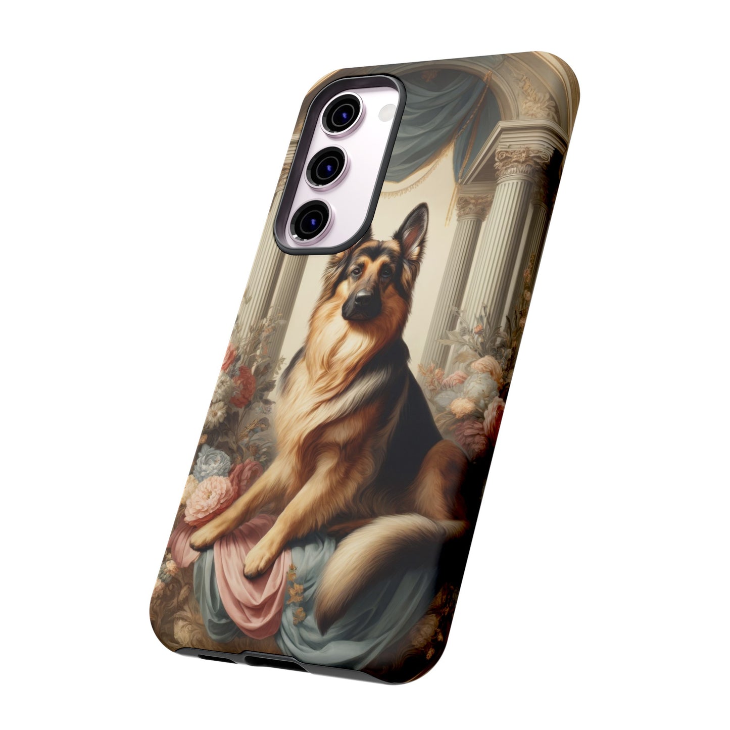 Neo-classical German Shepherd Phone Case