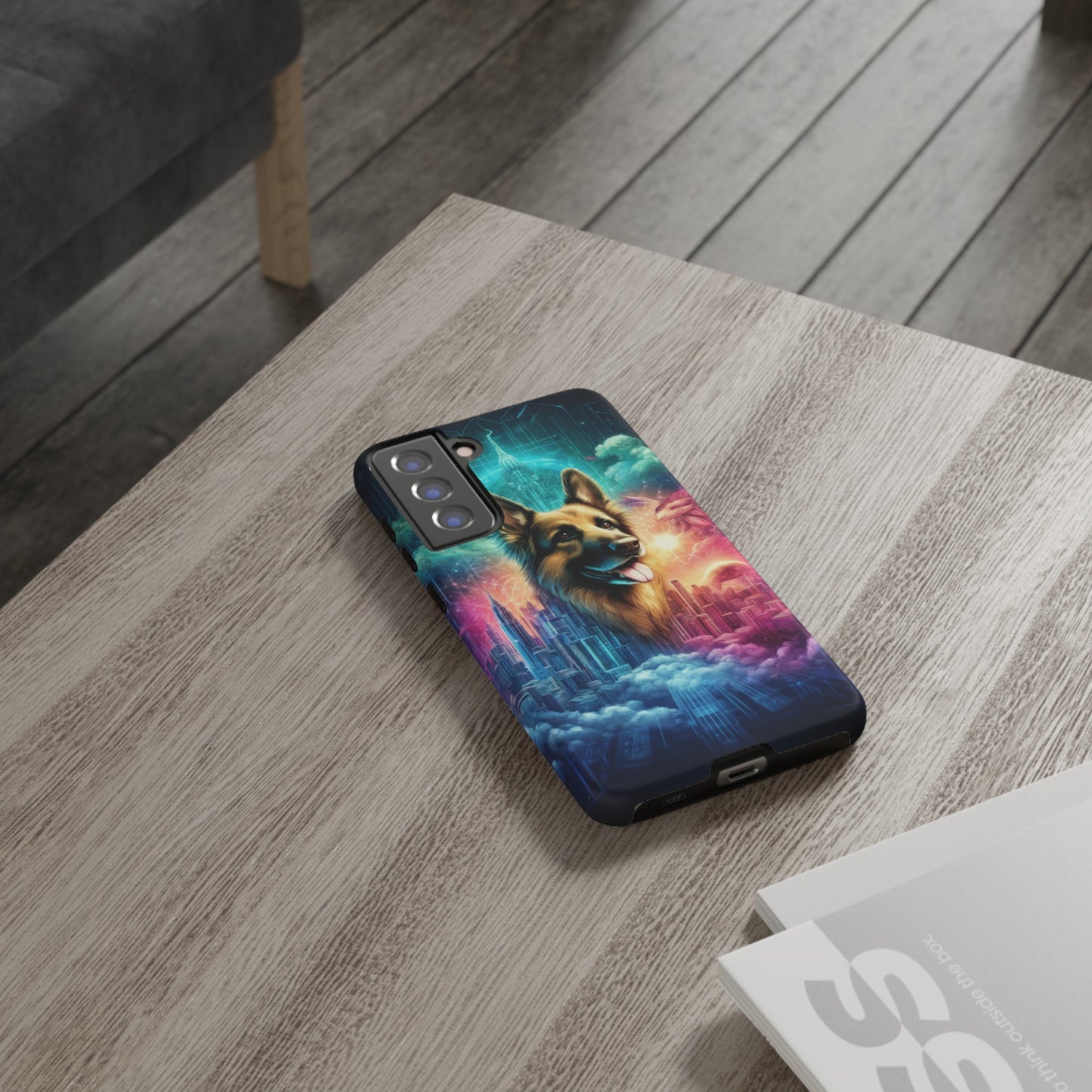 Dreamy fantasy German Shepherd Phone Case