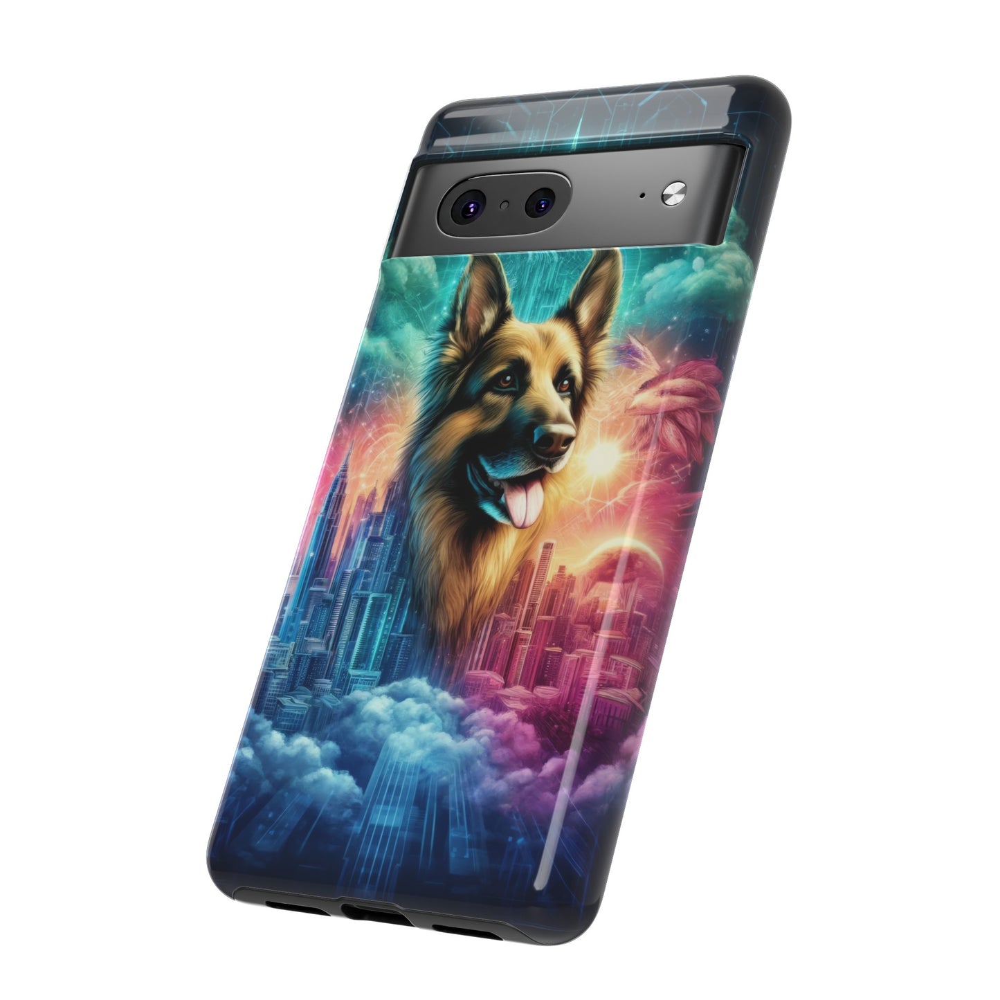 Dreamy fantasy German Shepherd Phone Case