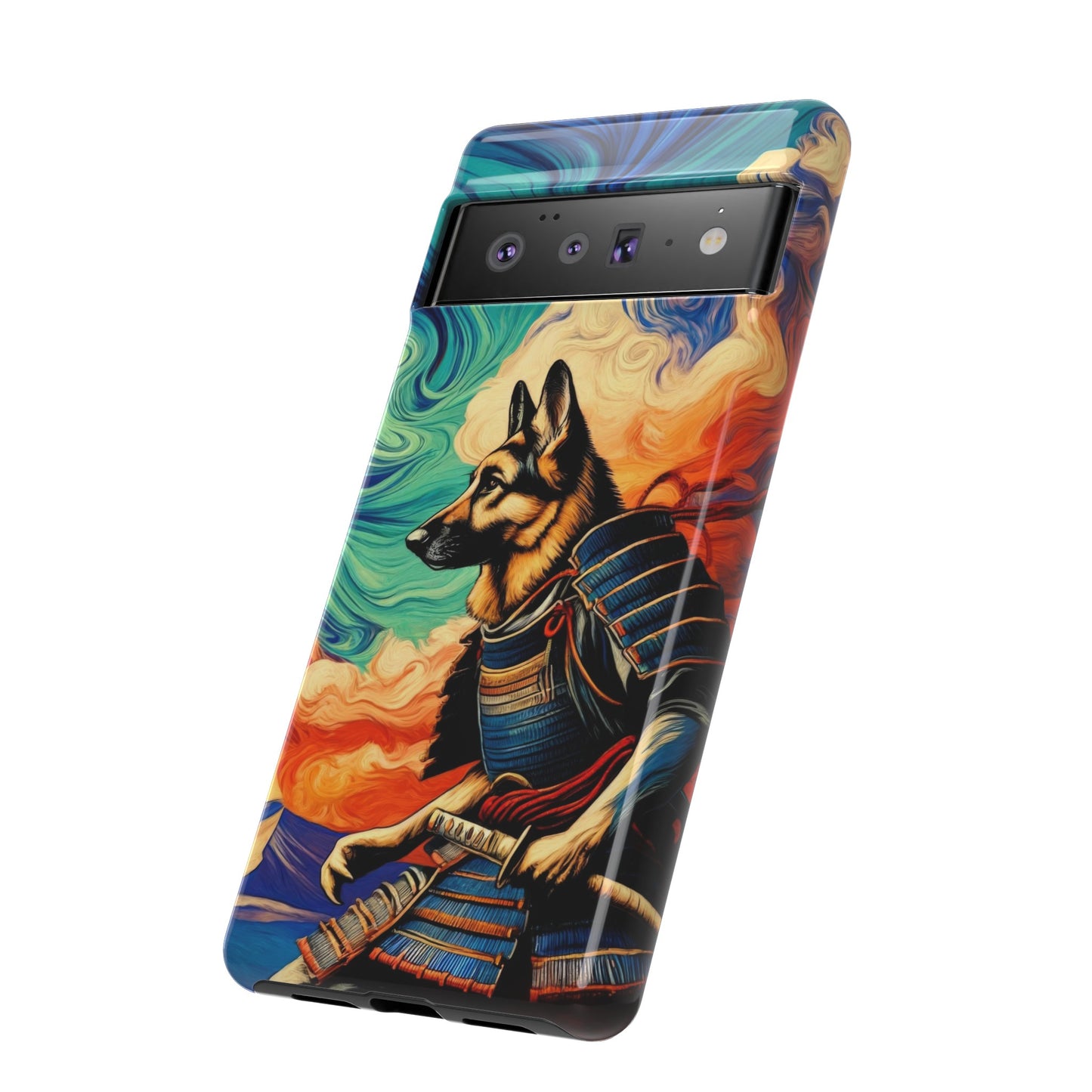 Samurai German Shepherd Phone Case