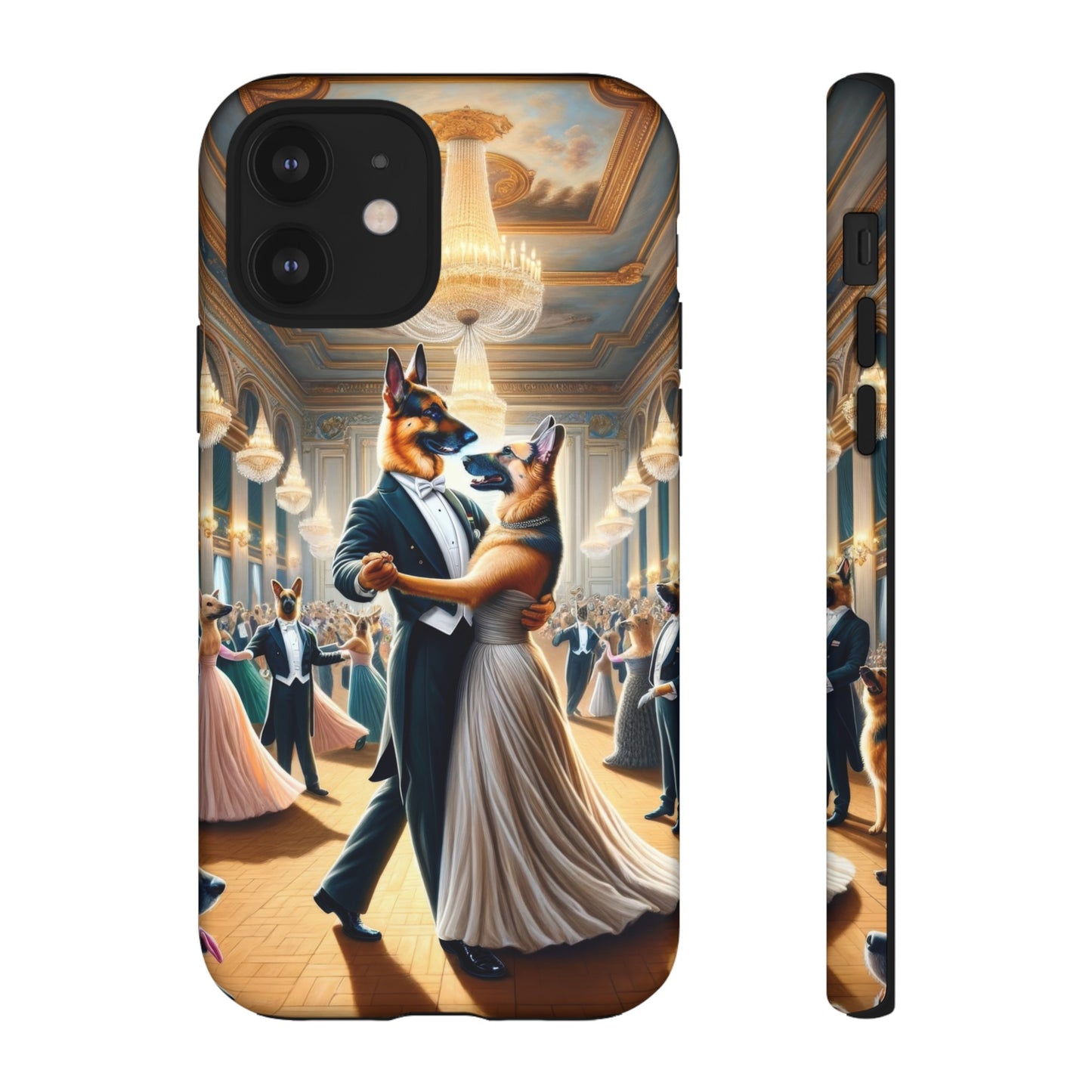 Dancing German Shepherds Tough Phone Case