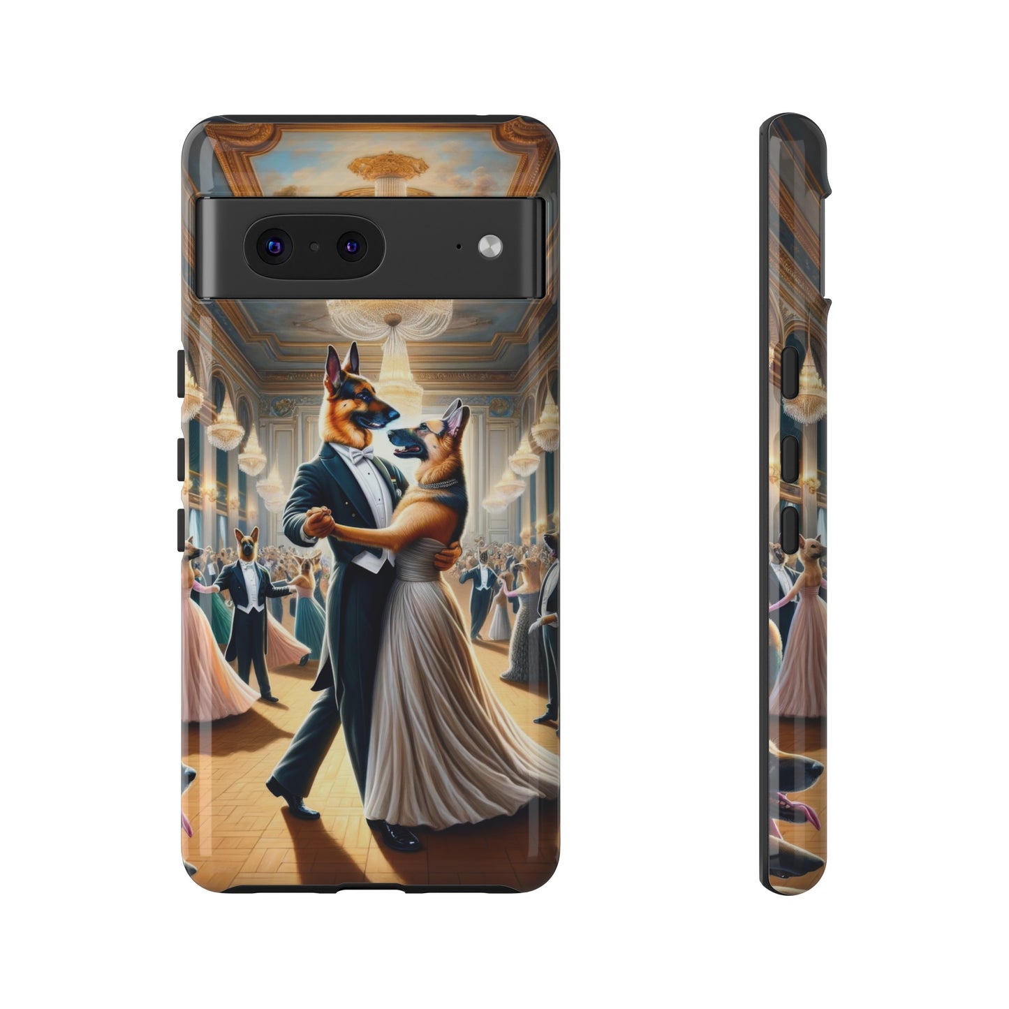 Dancing German Shepherds Tough Phone Case