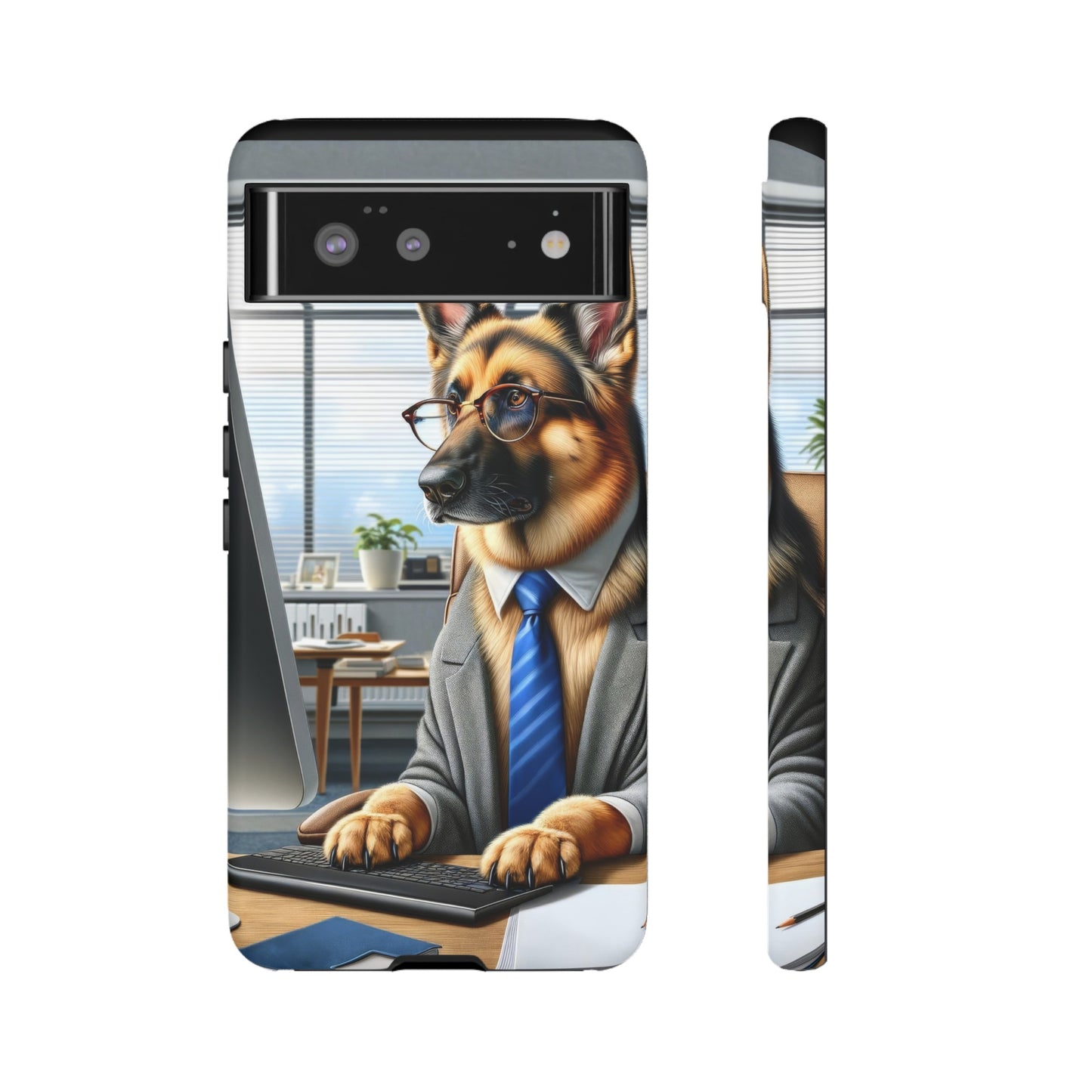 German Shepherd Working Tough Phone Case