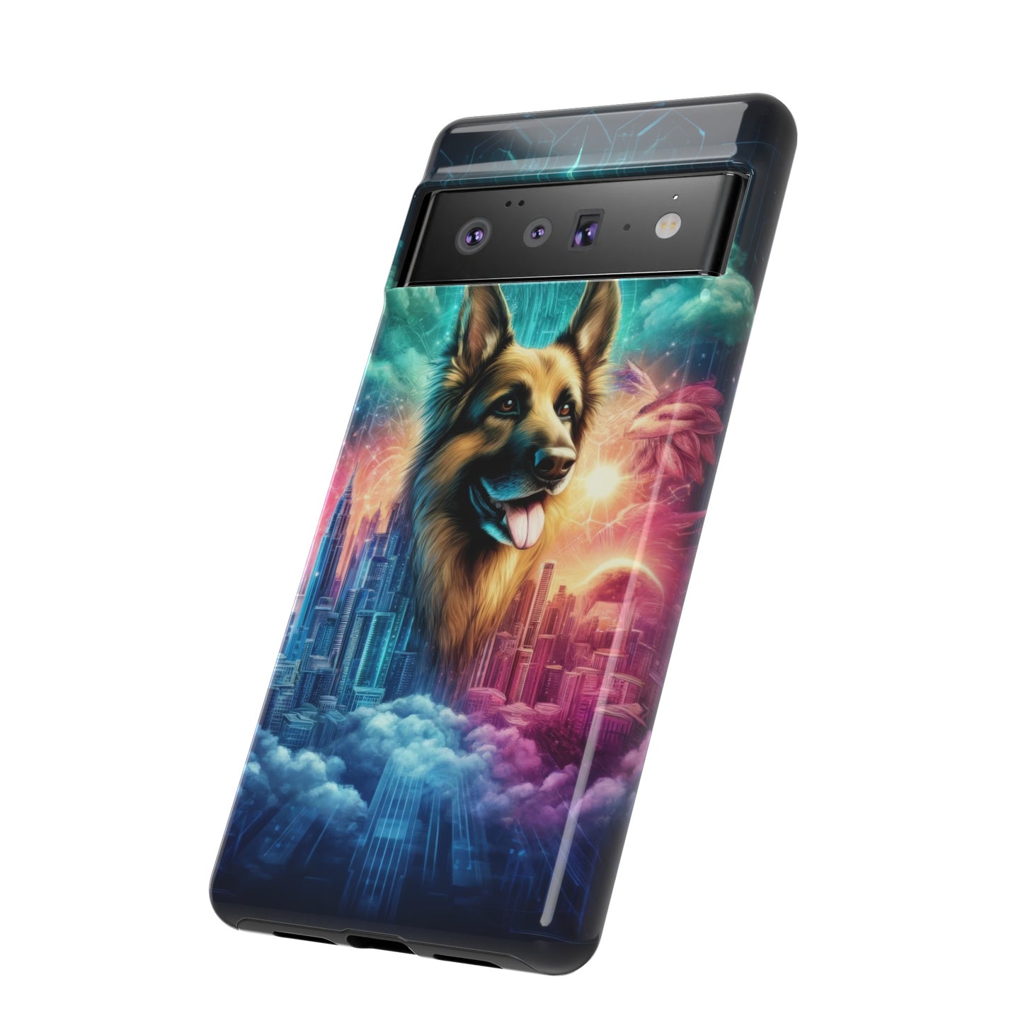 Dreamy fantasy German Shepherd Phone Case