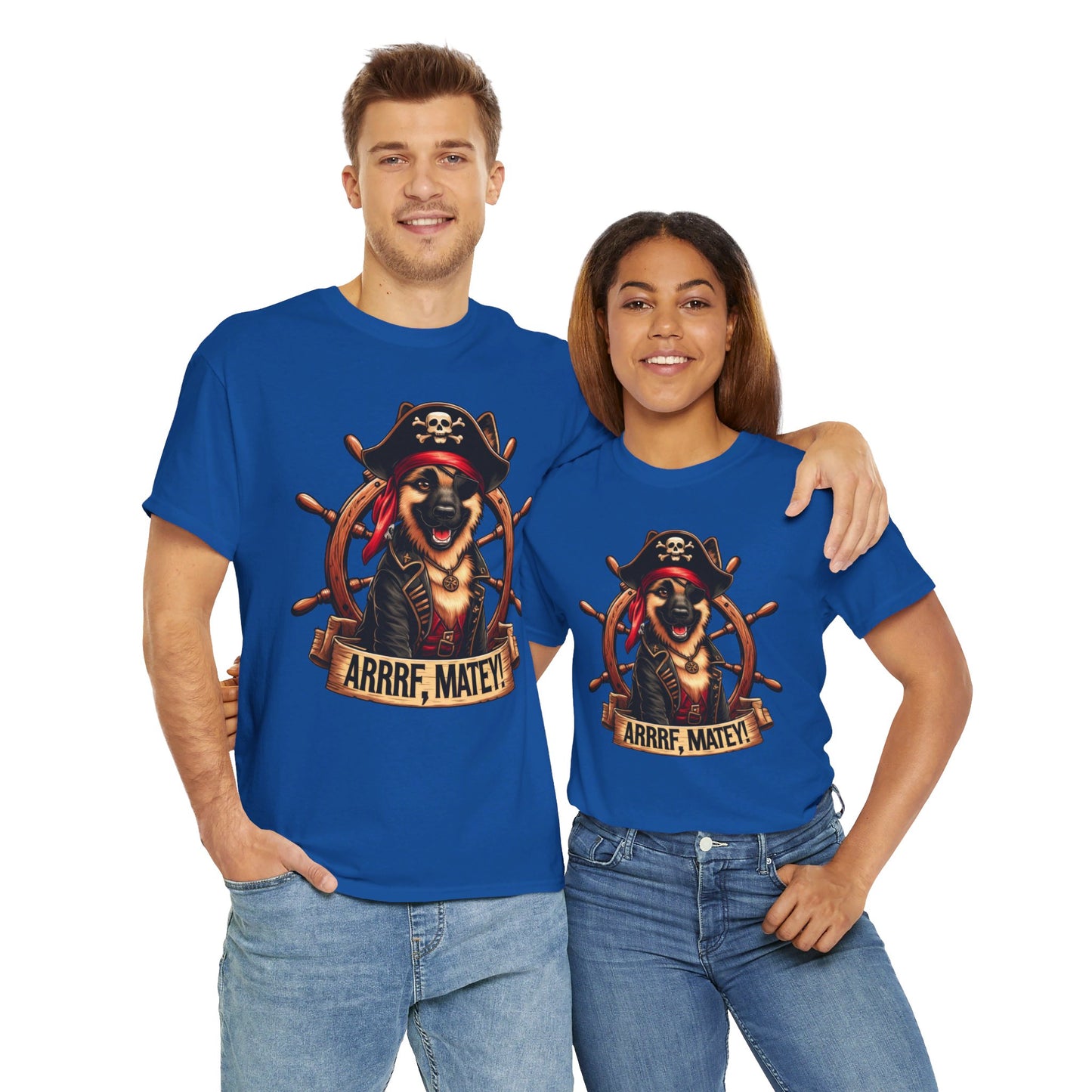 ARRRF, Matey T-Shirt (13 colors) (German Shepherd)