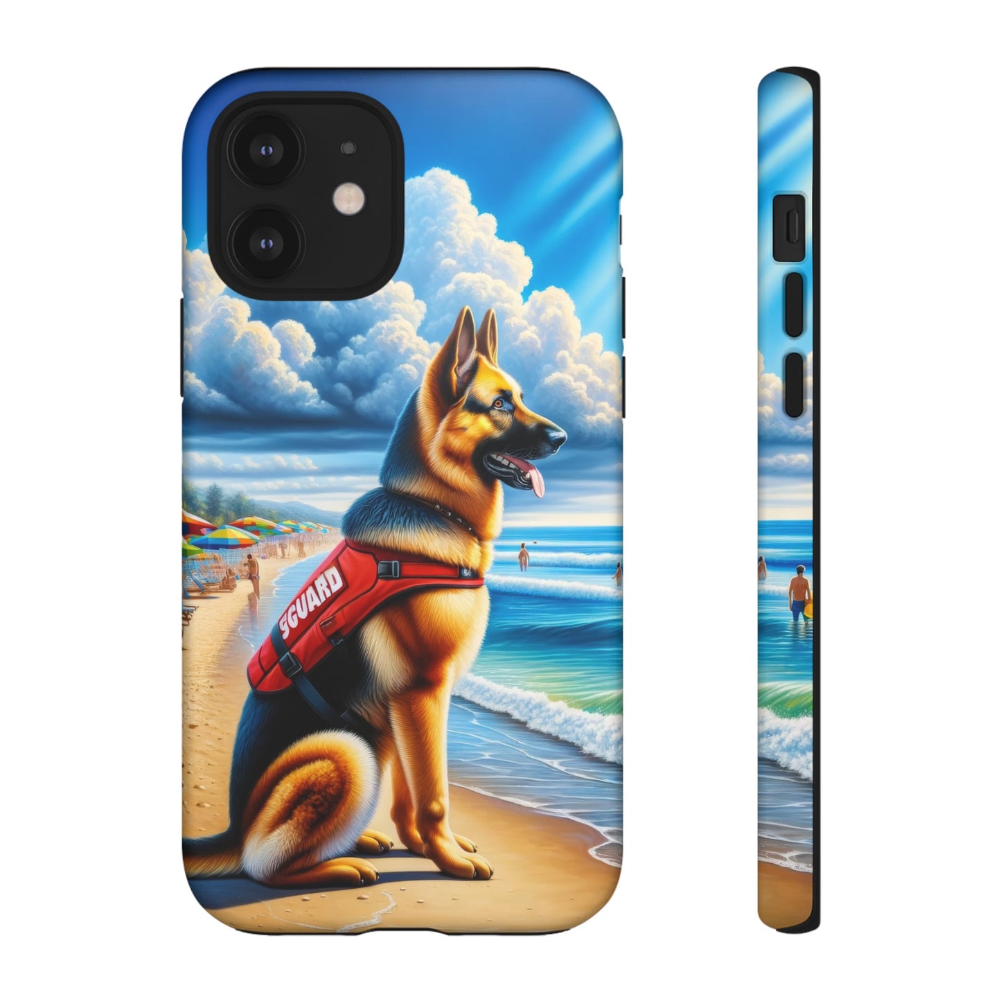German Shepherd Lifeguard Phone Case