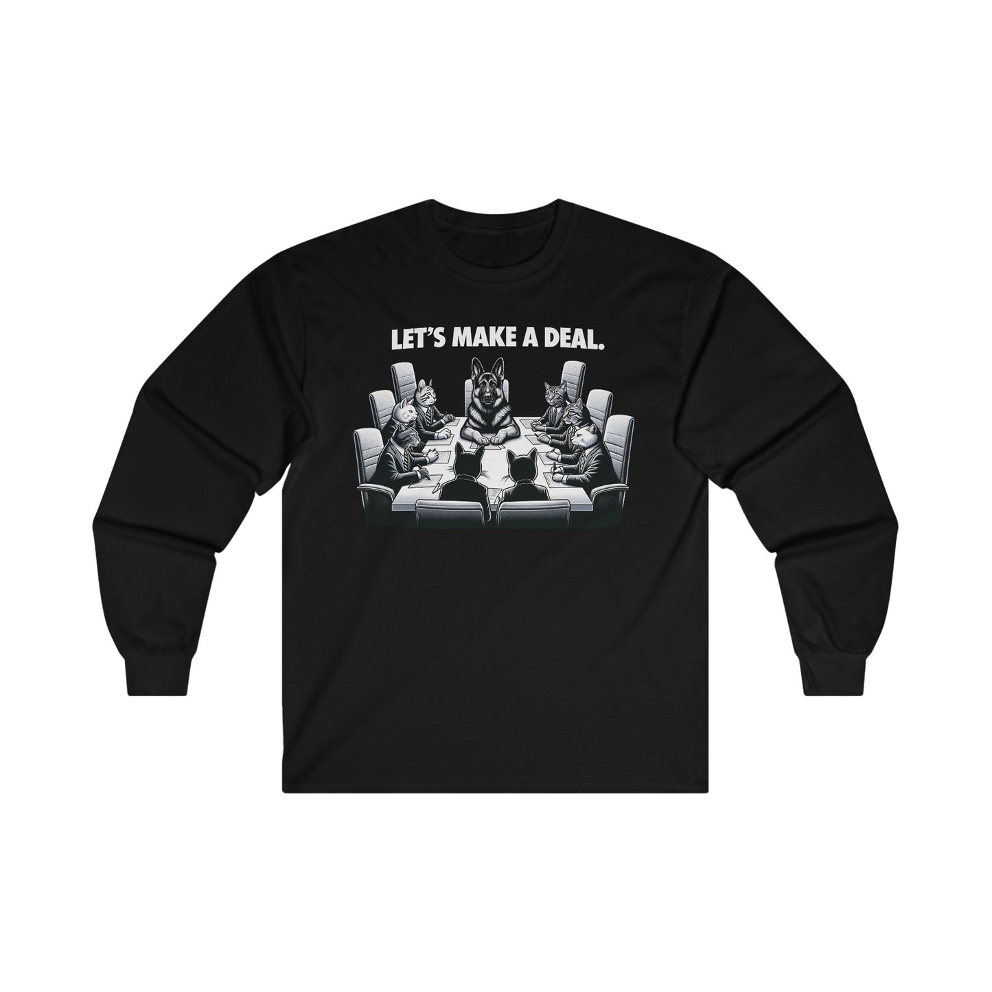 Lets Make a Deal Long Sleeve Shirt (20 colors) (German Shepherd)