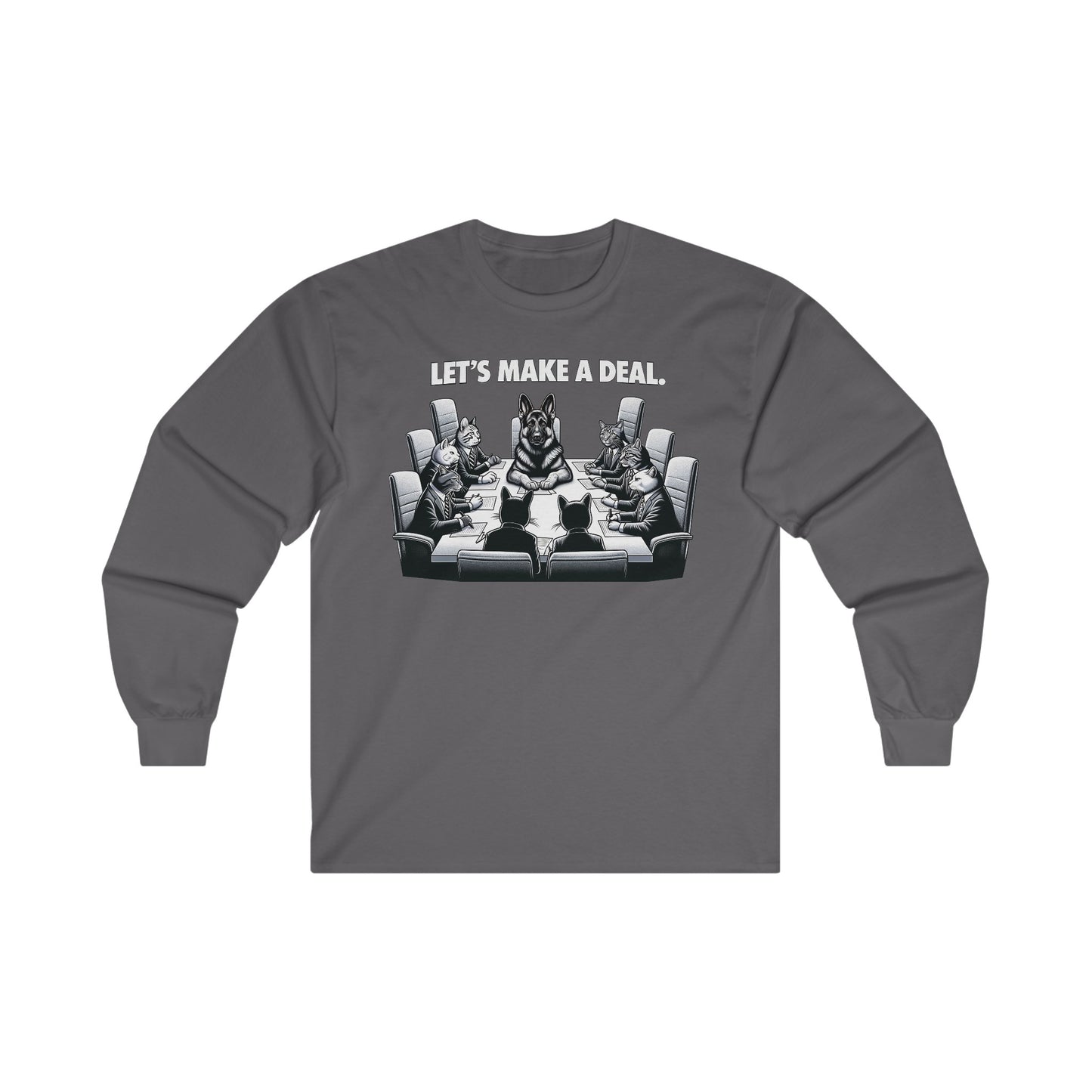 Lets Make a Deal Long Sleeve Shirt (20 colors) (German Shepherd)