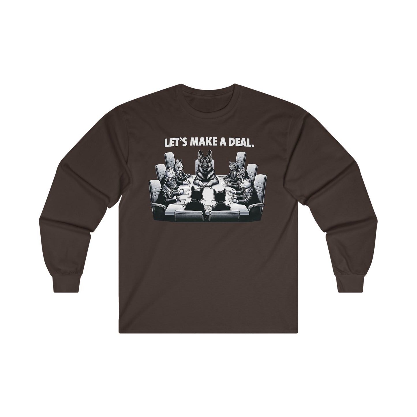 Lets Make a Deal Long Sleeve Shirt (20 colors) (German Shepherd)