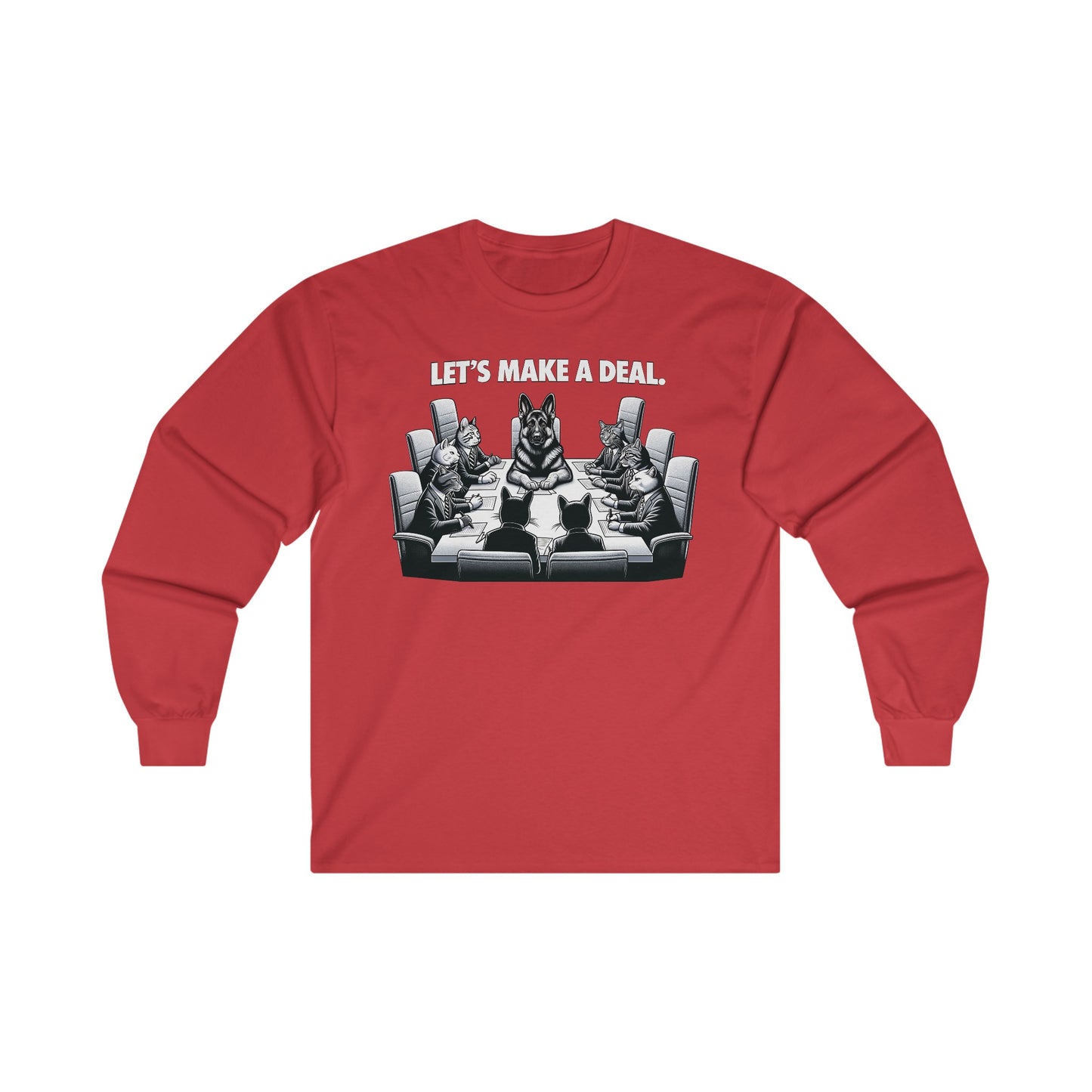 Lets Make a Deal Long Sleeve Shirt (20 colors) (German Shepherd)