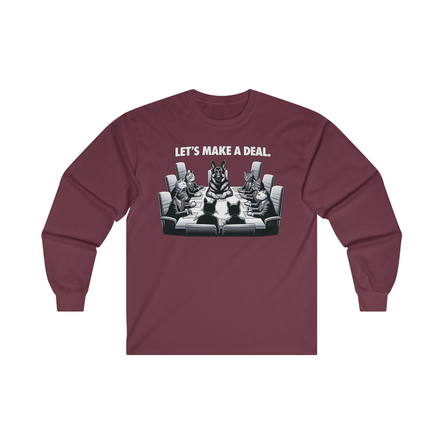 Lets Make a Deal Long Sleeve Shirt (20 colors) (German Shepherd)