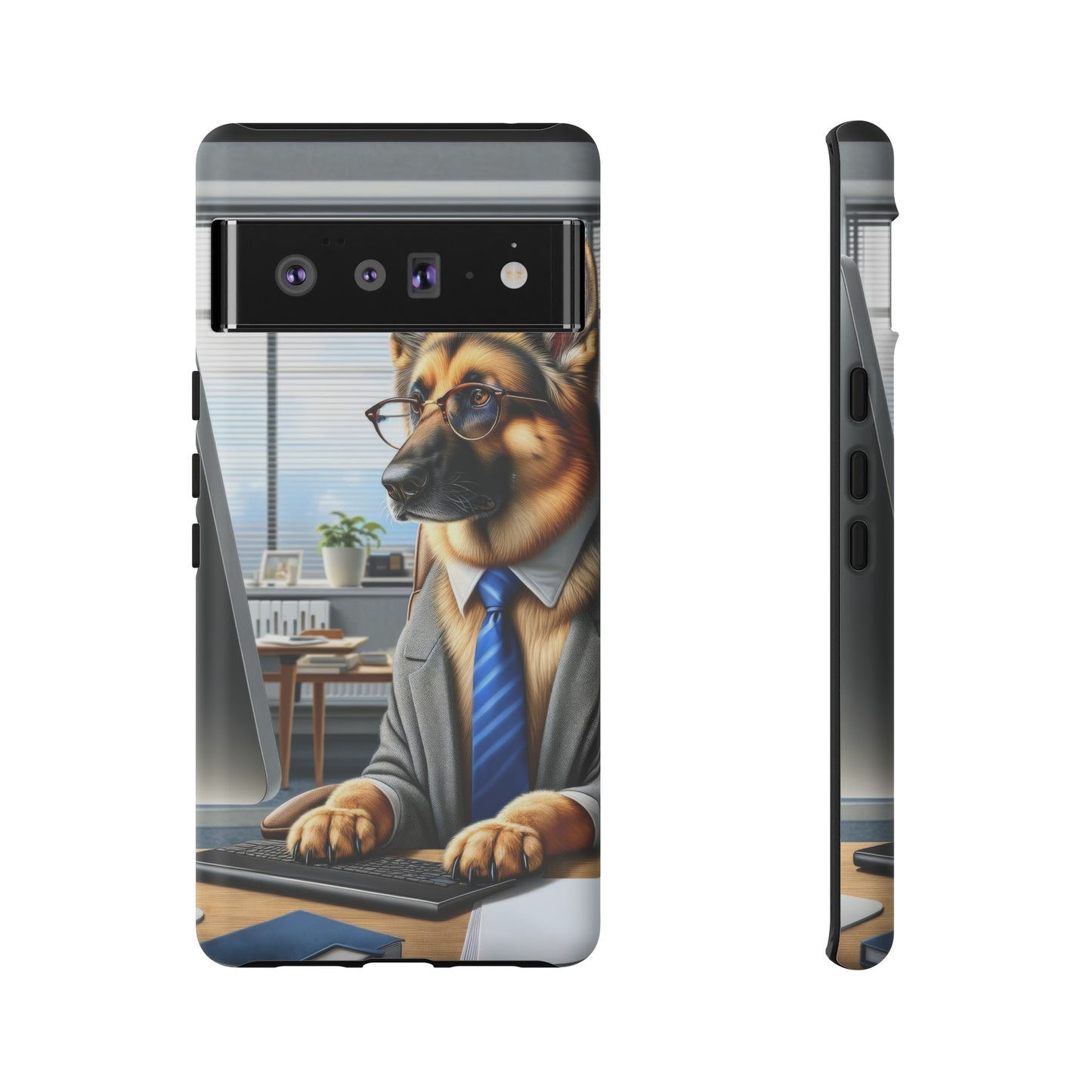 German Shepherd Working Tough Phone Case