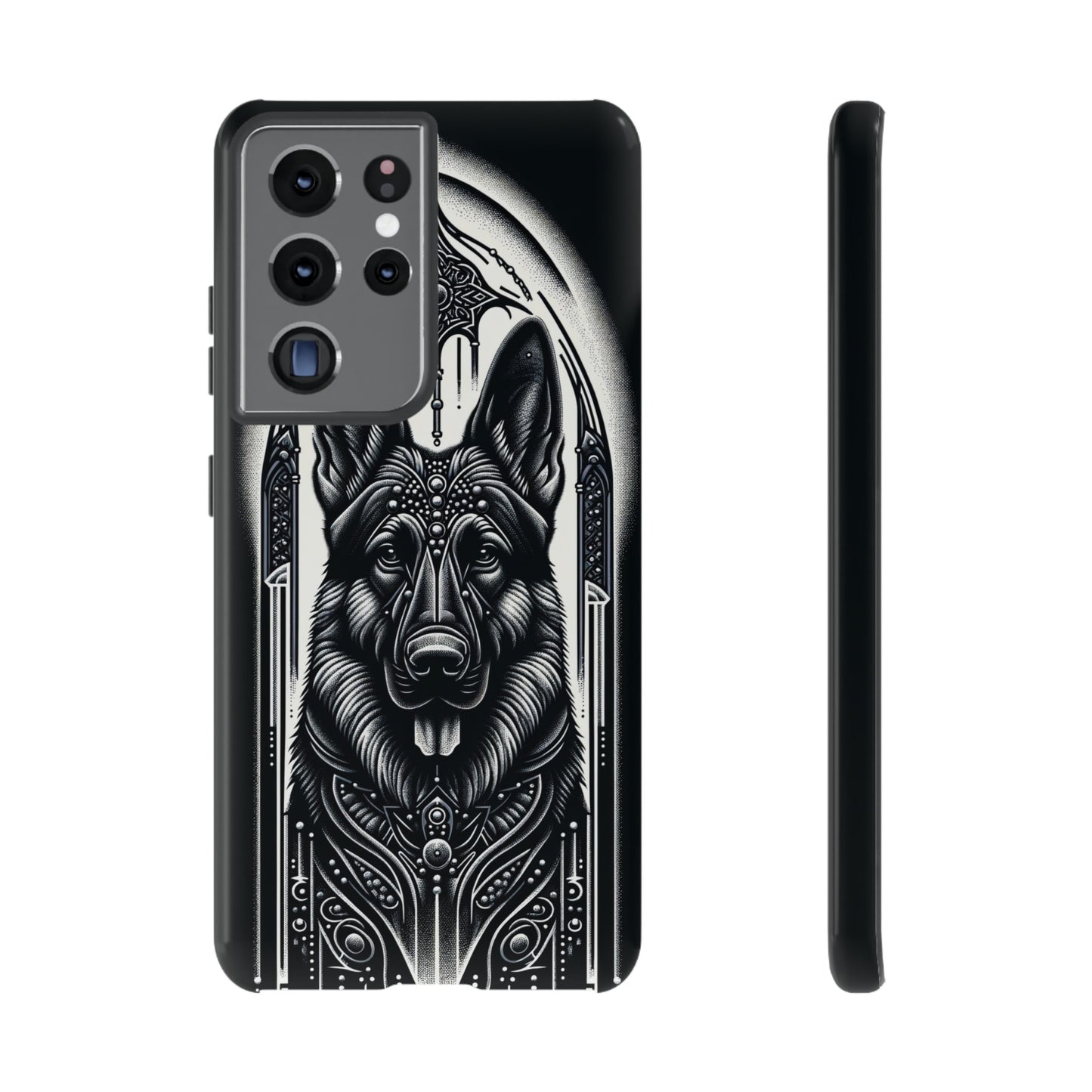 Futuristic German Shepherd Phone Case