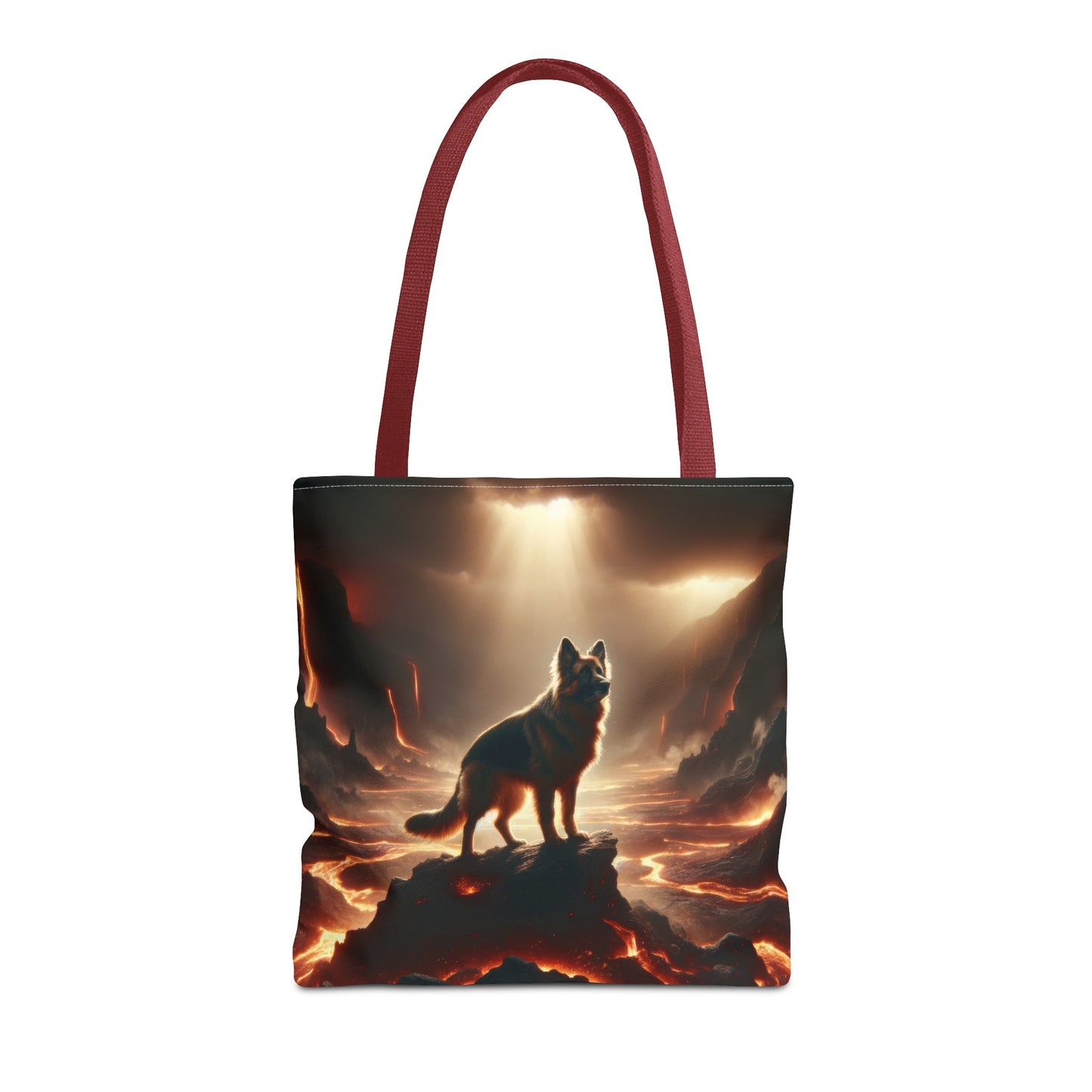 Concept art German Shepherd Tote Bag