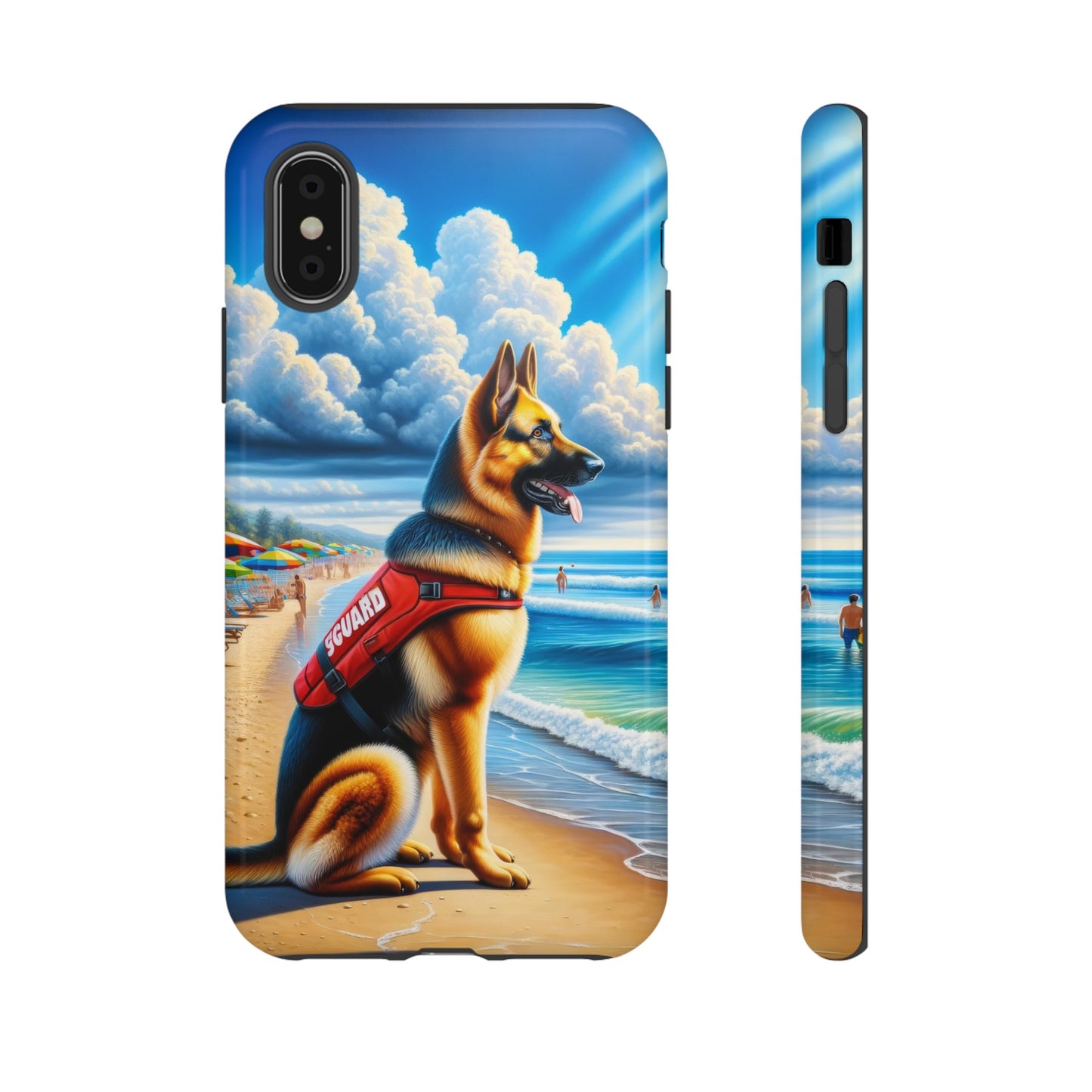 German Shepherd Lifeguard Phone Case