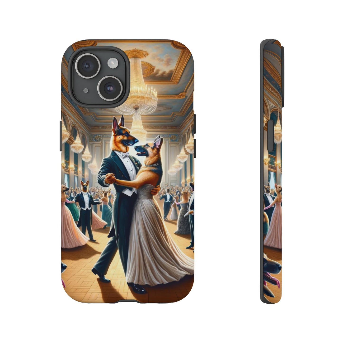 Dancing German Shepherds Tough Phone Case