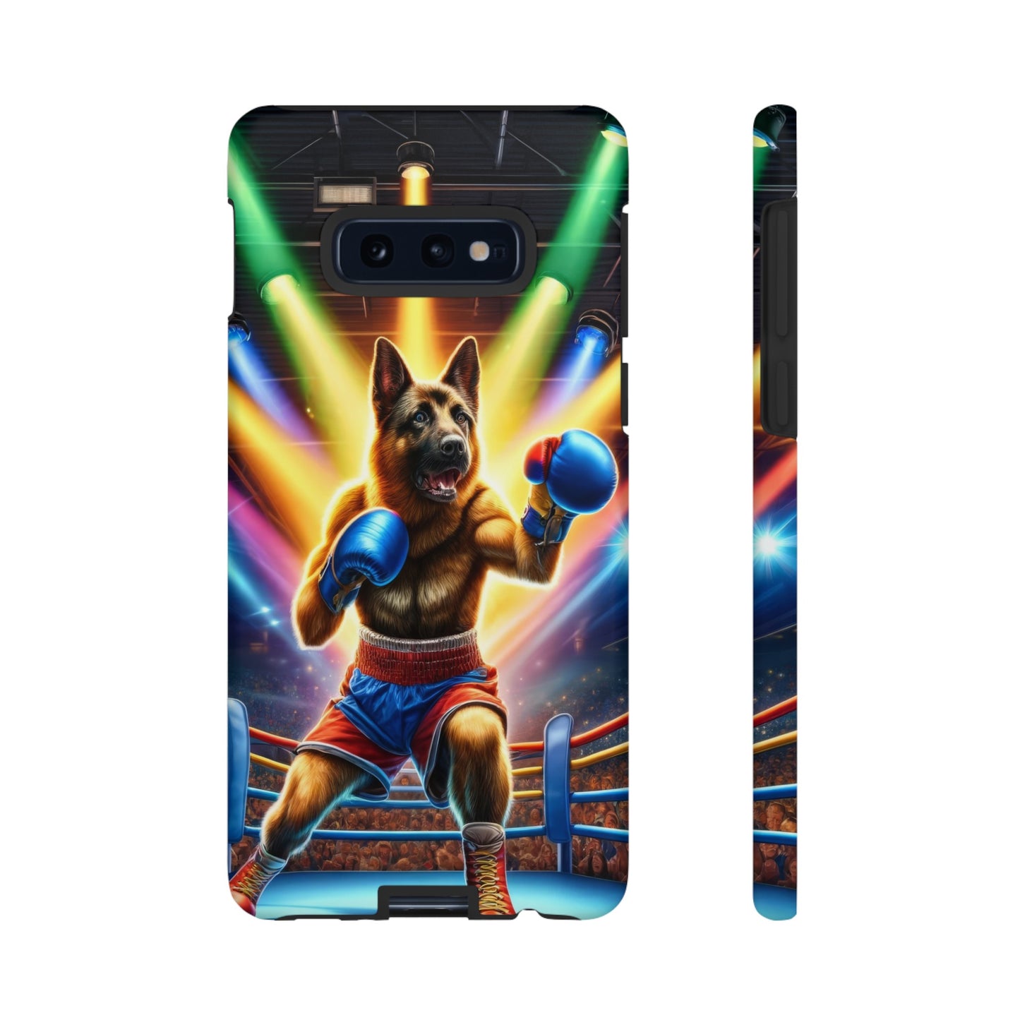 German Shepherd Boxing Phone Case