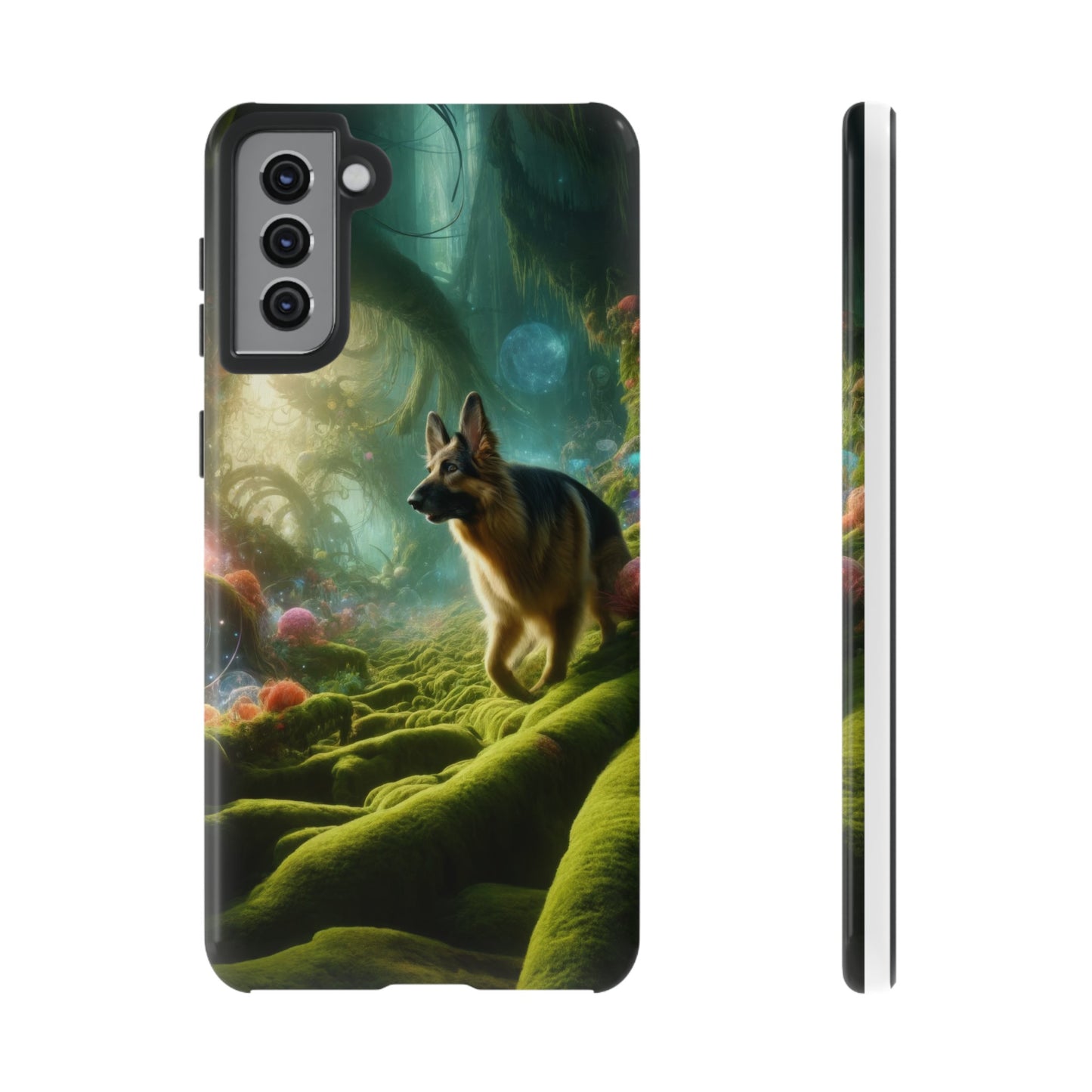 Sci-fi fantasy German Shepherd Phone Case