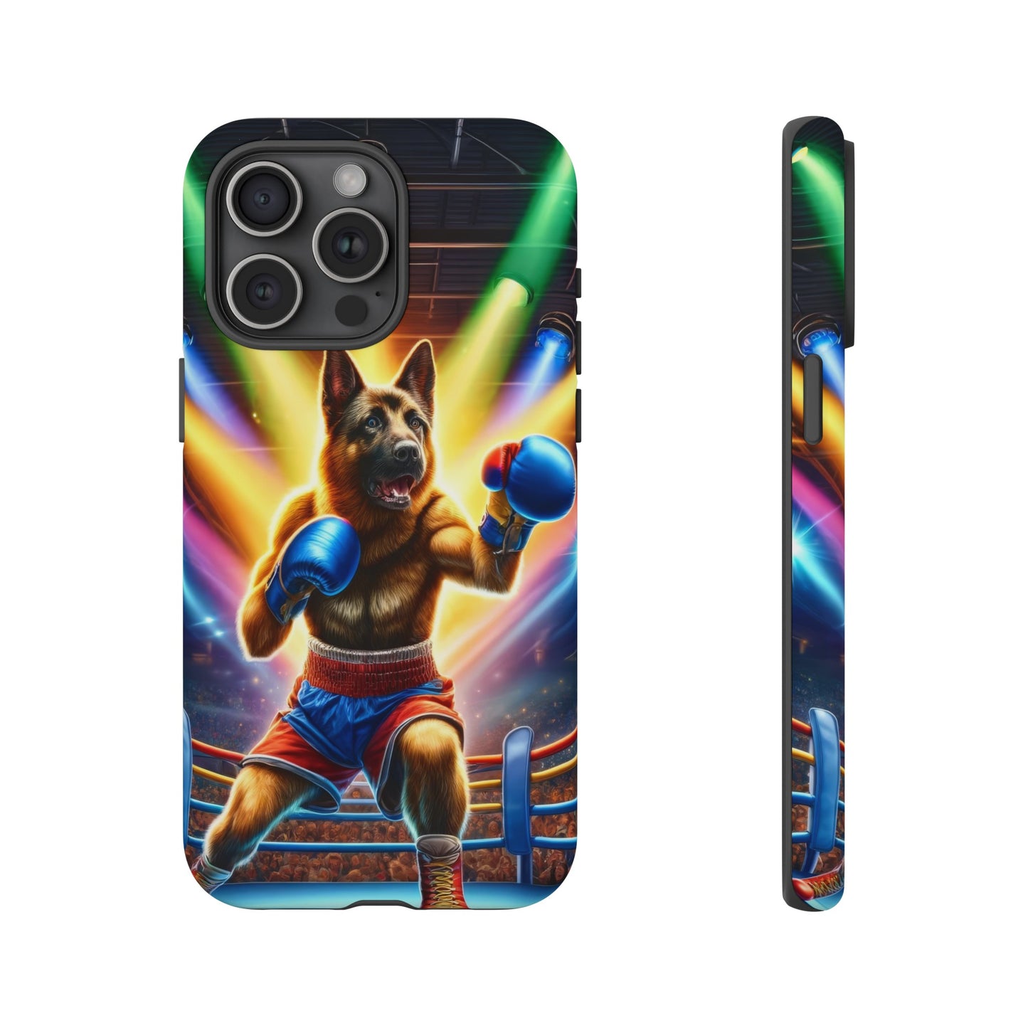 German Shepherd Boxing Phone Case