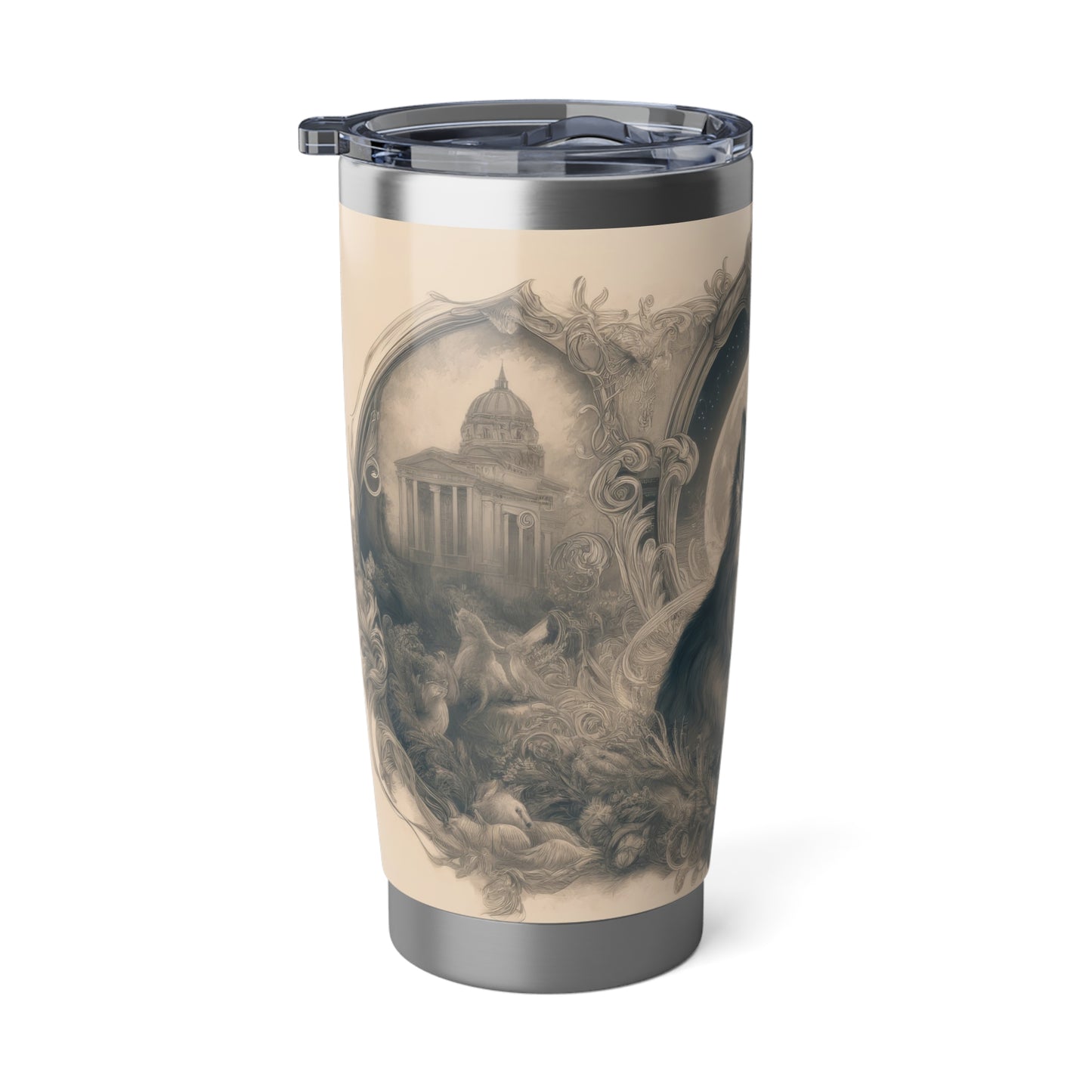 Dreamy fantasy and rococo German Shepherd 20oz Tumbler