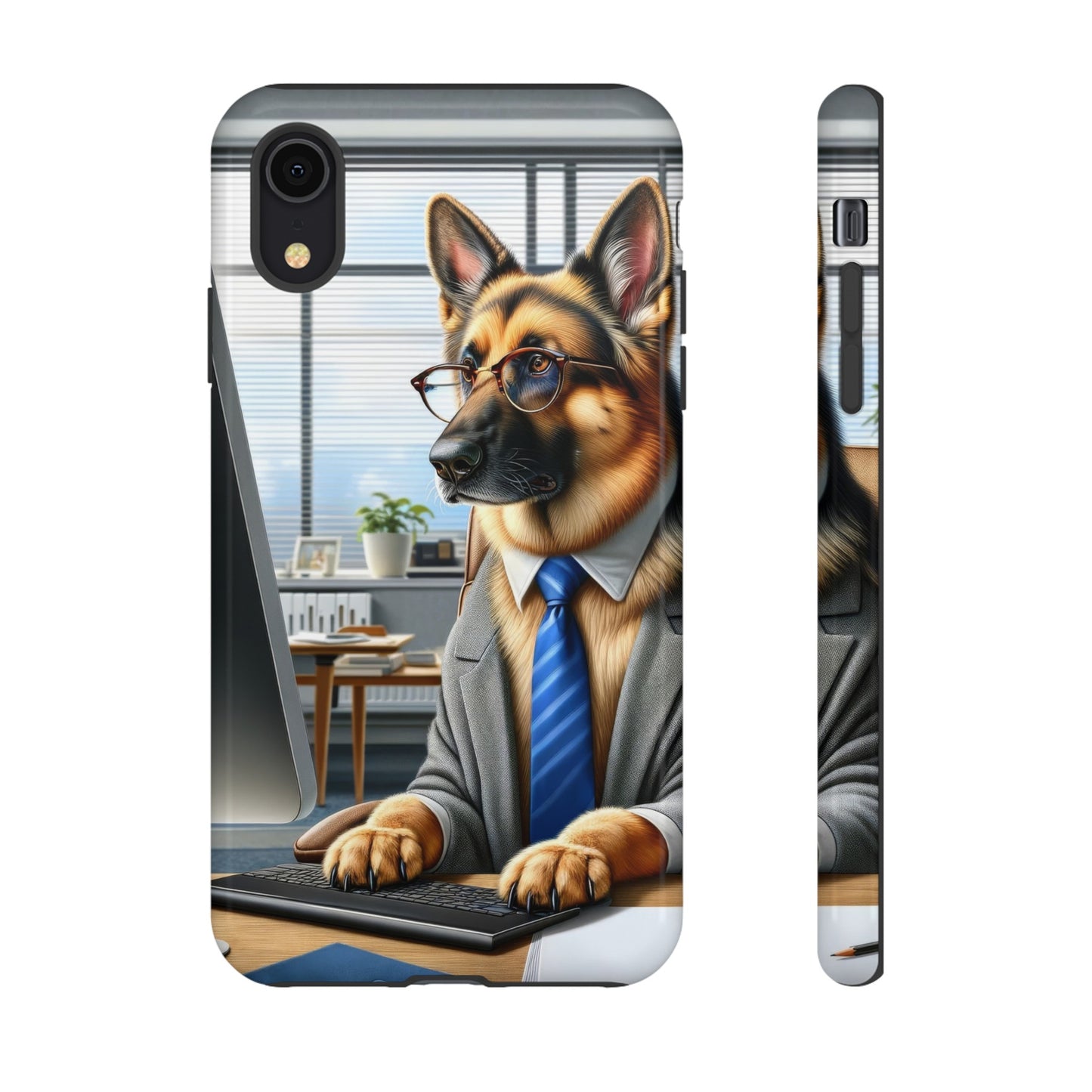 German Shepherd Working Tough Phone Case