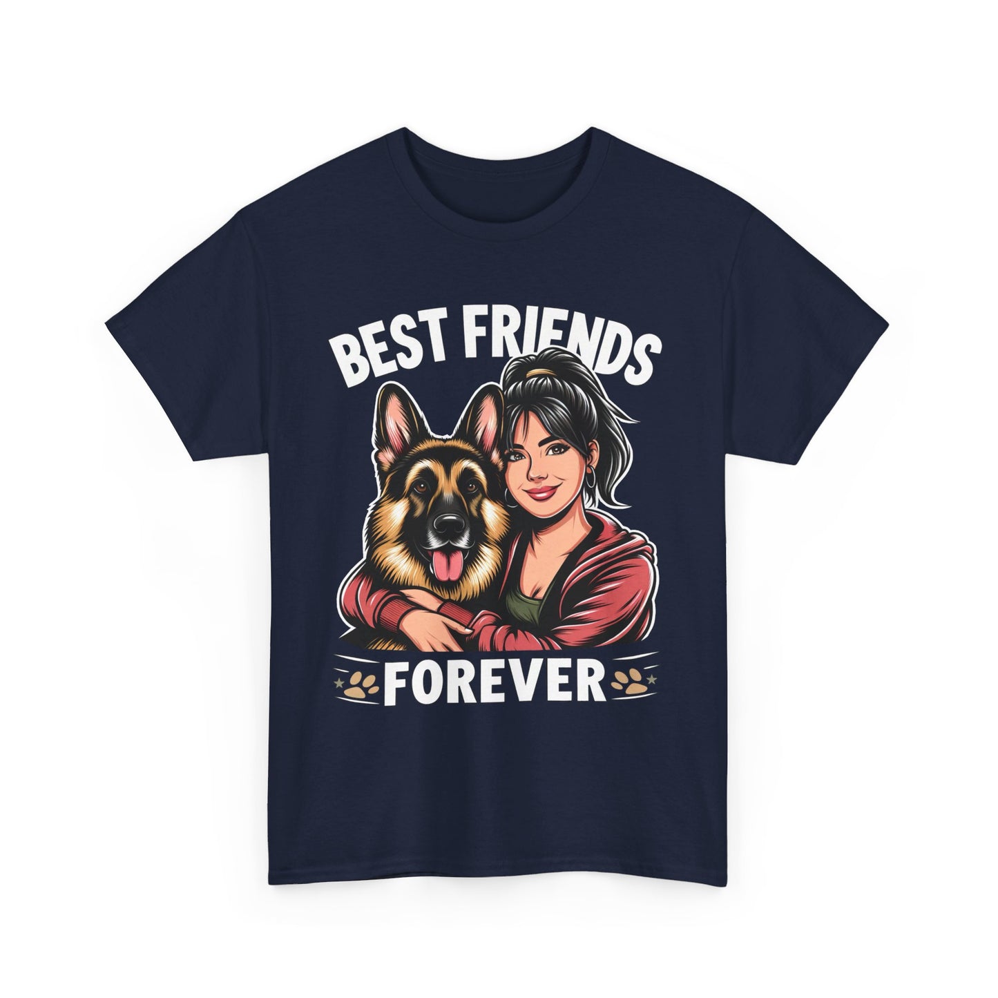 Best Friends Forever T-Shirt (13 colors) (German Shepherd)