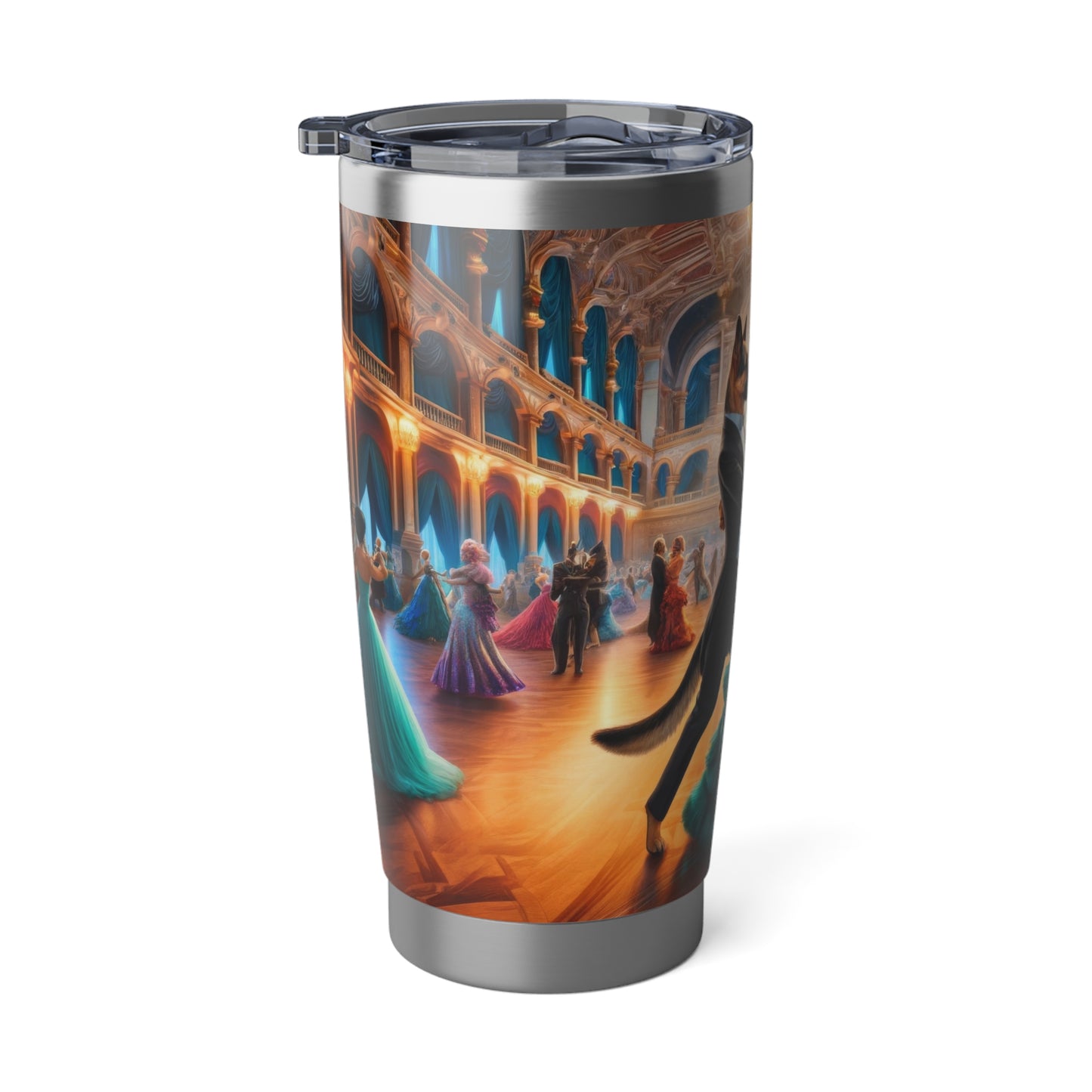 Dancing German Shepherds 20oz Tumbler