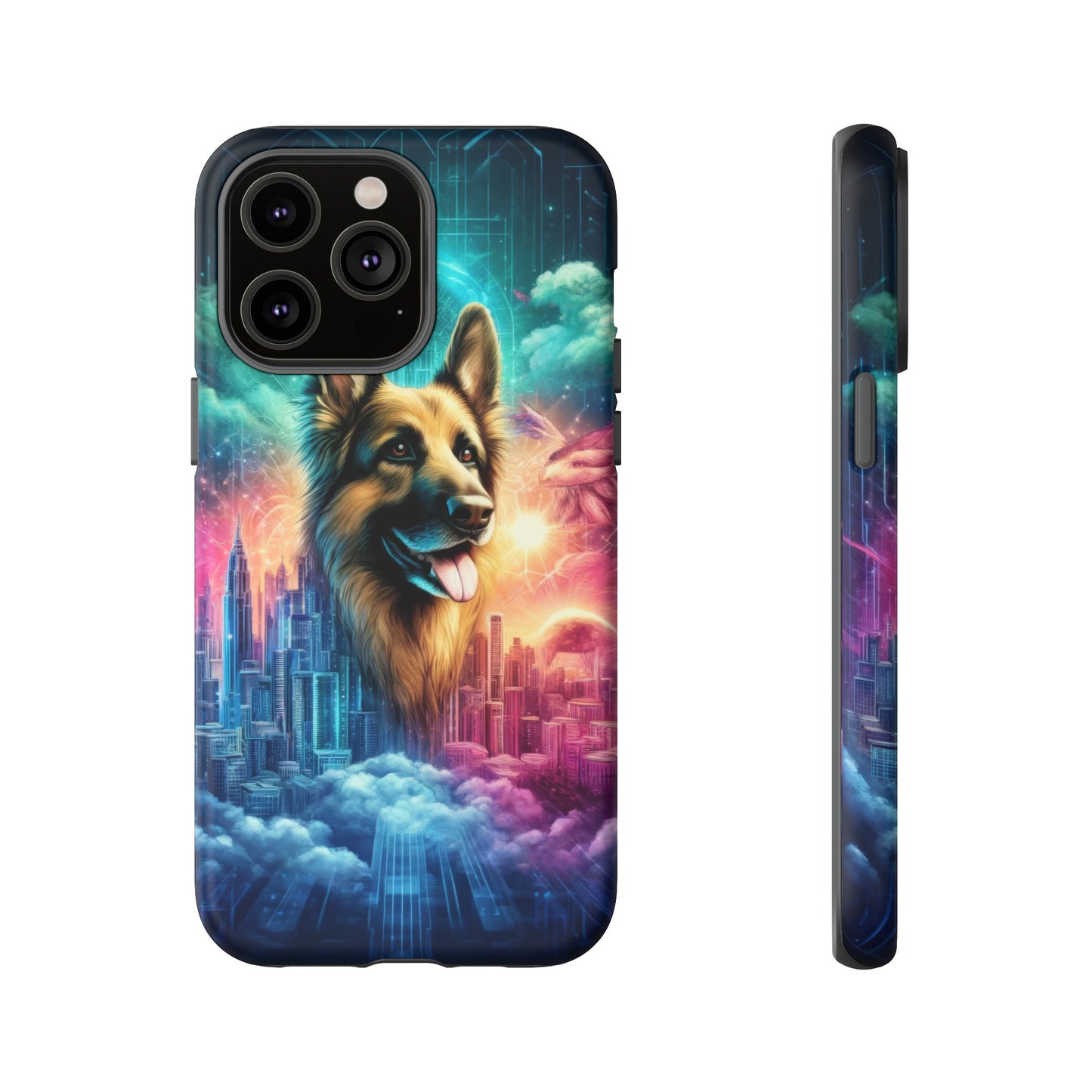 Dreamy fantasy German Shepherd Phone Case