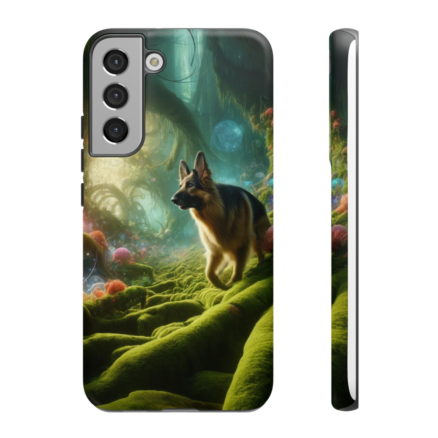 Sci-fi fantasy German Shepherd Phone Case