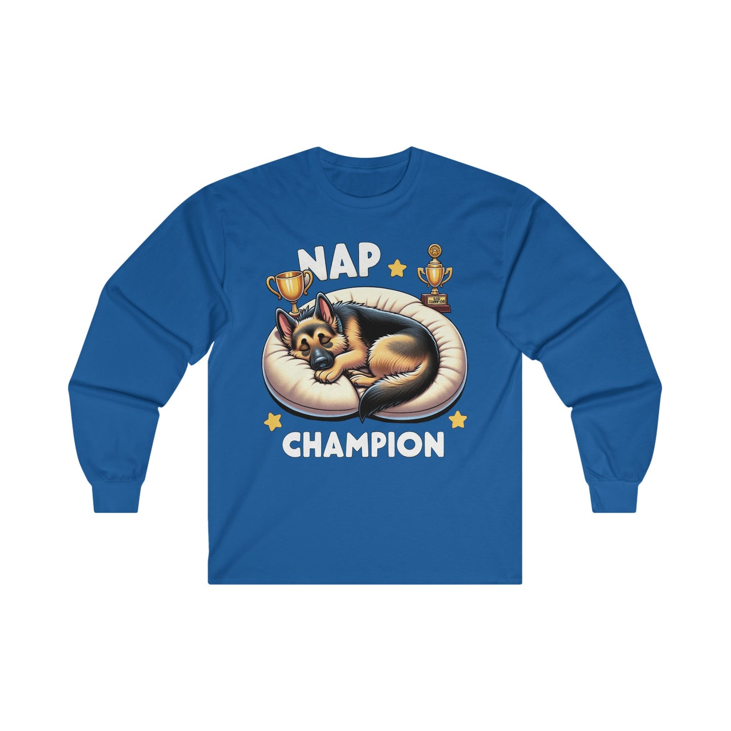 Nap Champion Long Sleeve Shirt (20 colors) (German Shepherd)