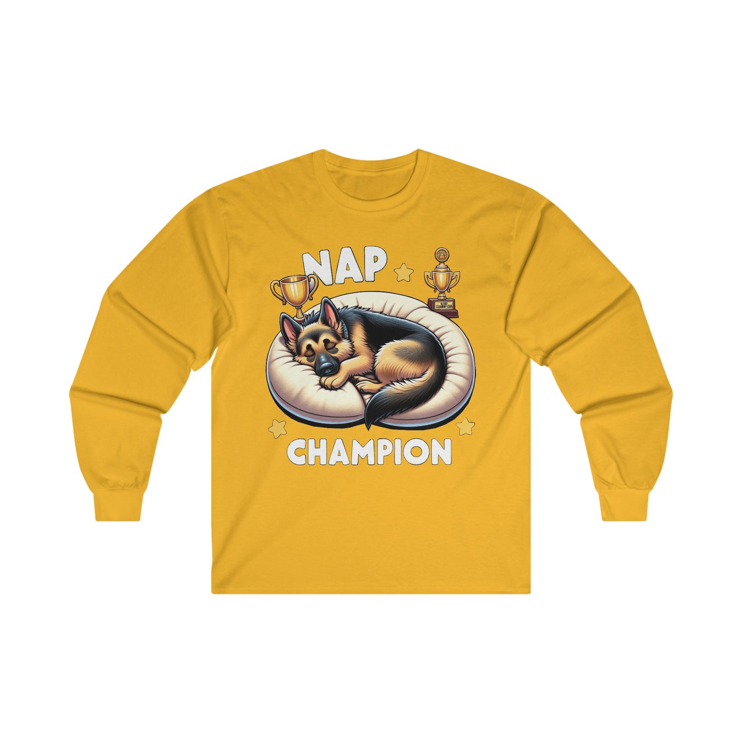 Nap Champion Long Sleeve Shirt (20 colors) (German Shepherd)