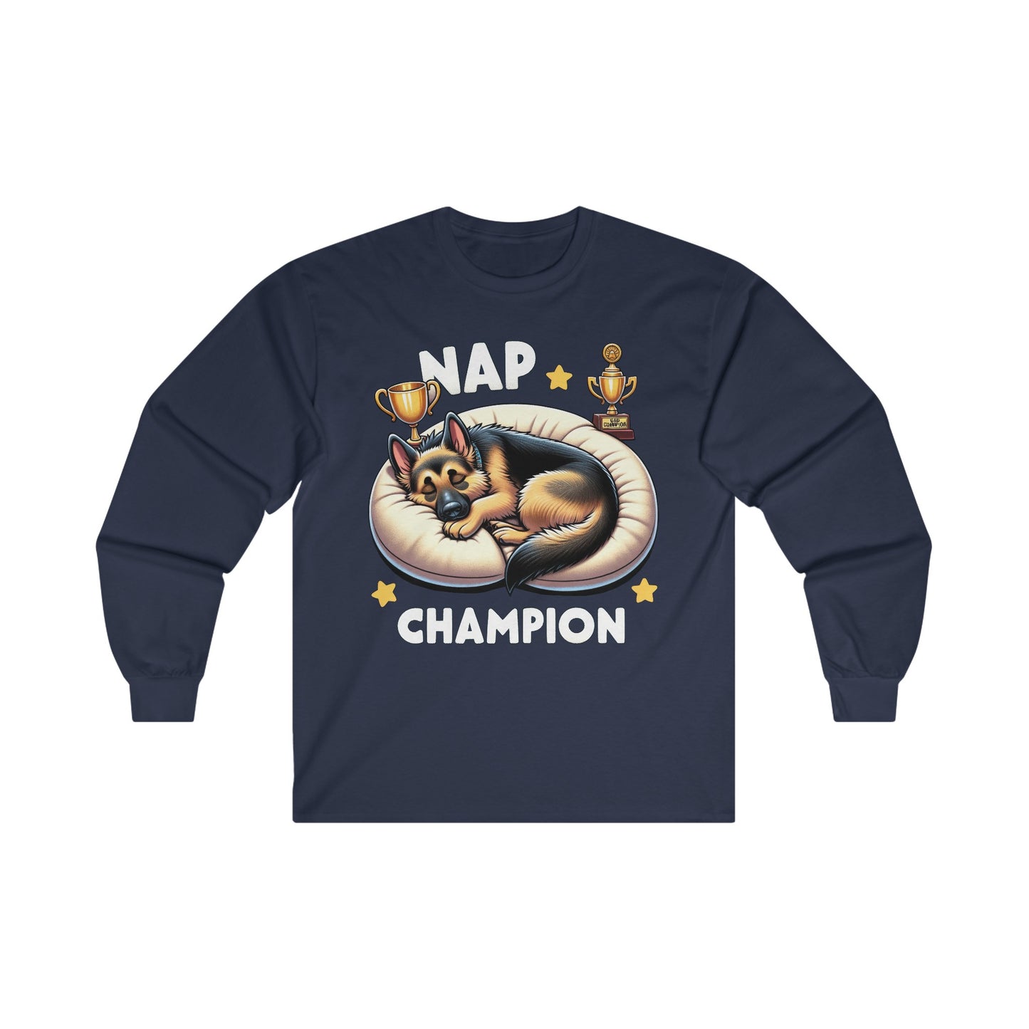 Nap Champion Long Sleeve Shirt (20 colors) (German Shepherd)