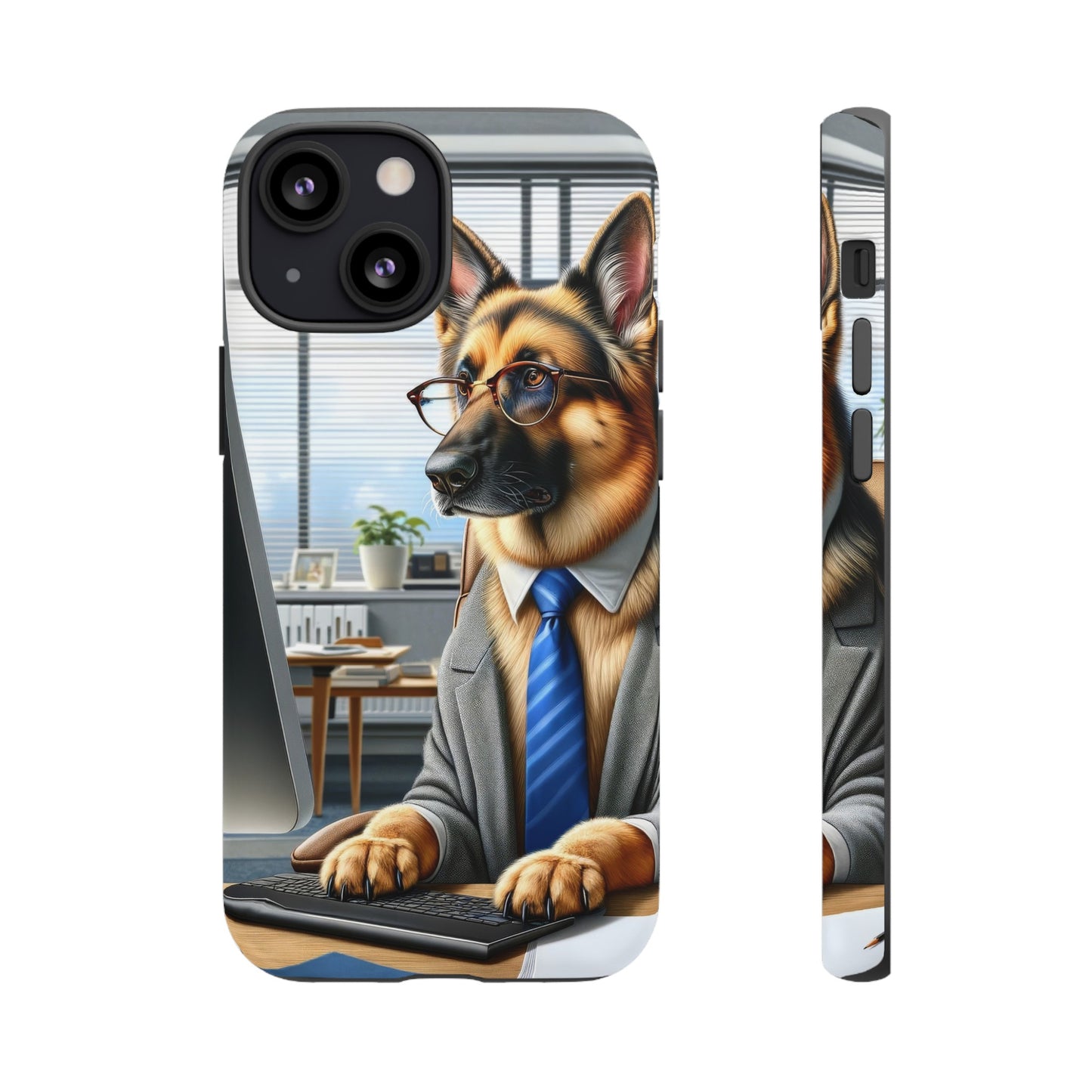 German Shepherd Working Tough Phone Case