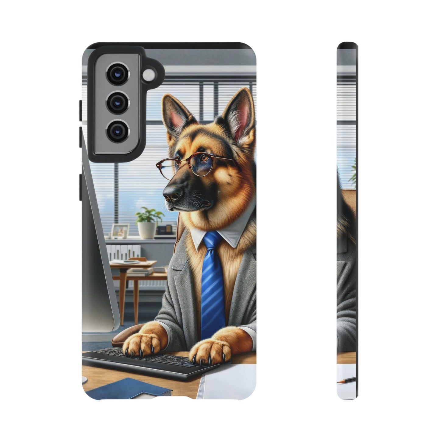 German Shepherd Working Tough Phone Case