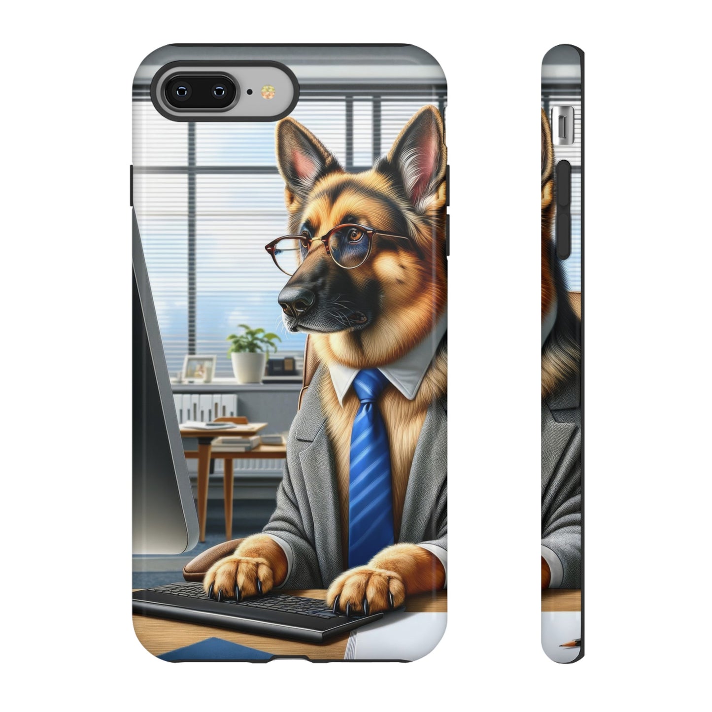 German Shepherd Working Tough Phone Case