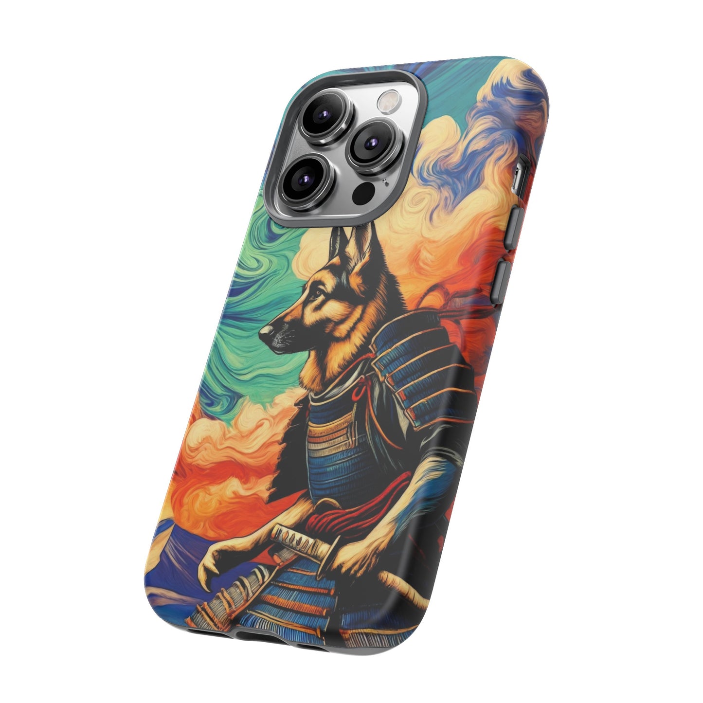 Samurai German Shepherd Phone Case