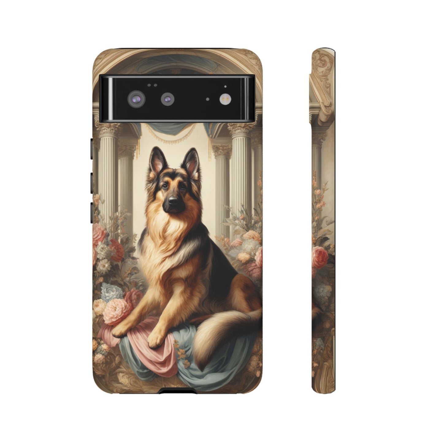 Neo-classical German Shepherd Phone Case