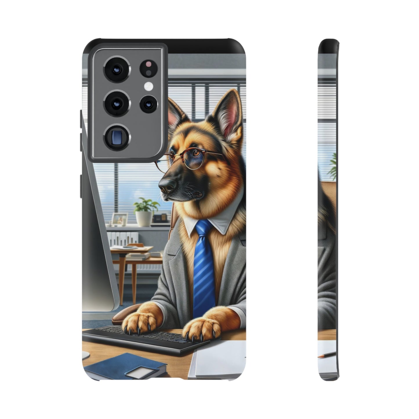 German Shepherd Working Tough Phone Case