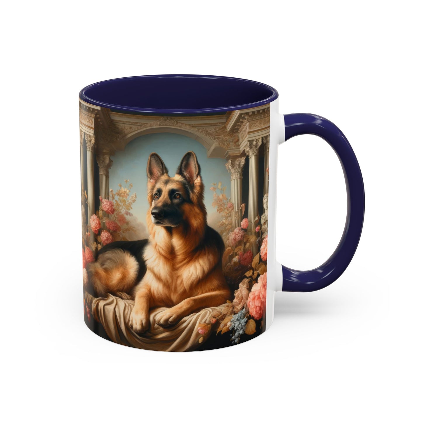 Neo-classical German Shepherd Coffee Mug